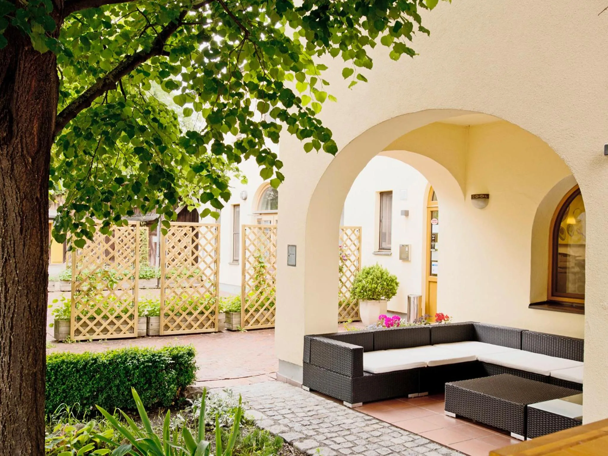 Patio in Hotel am Friedrichshof
