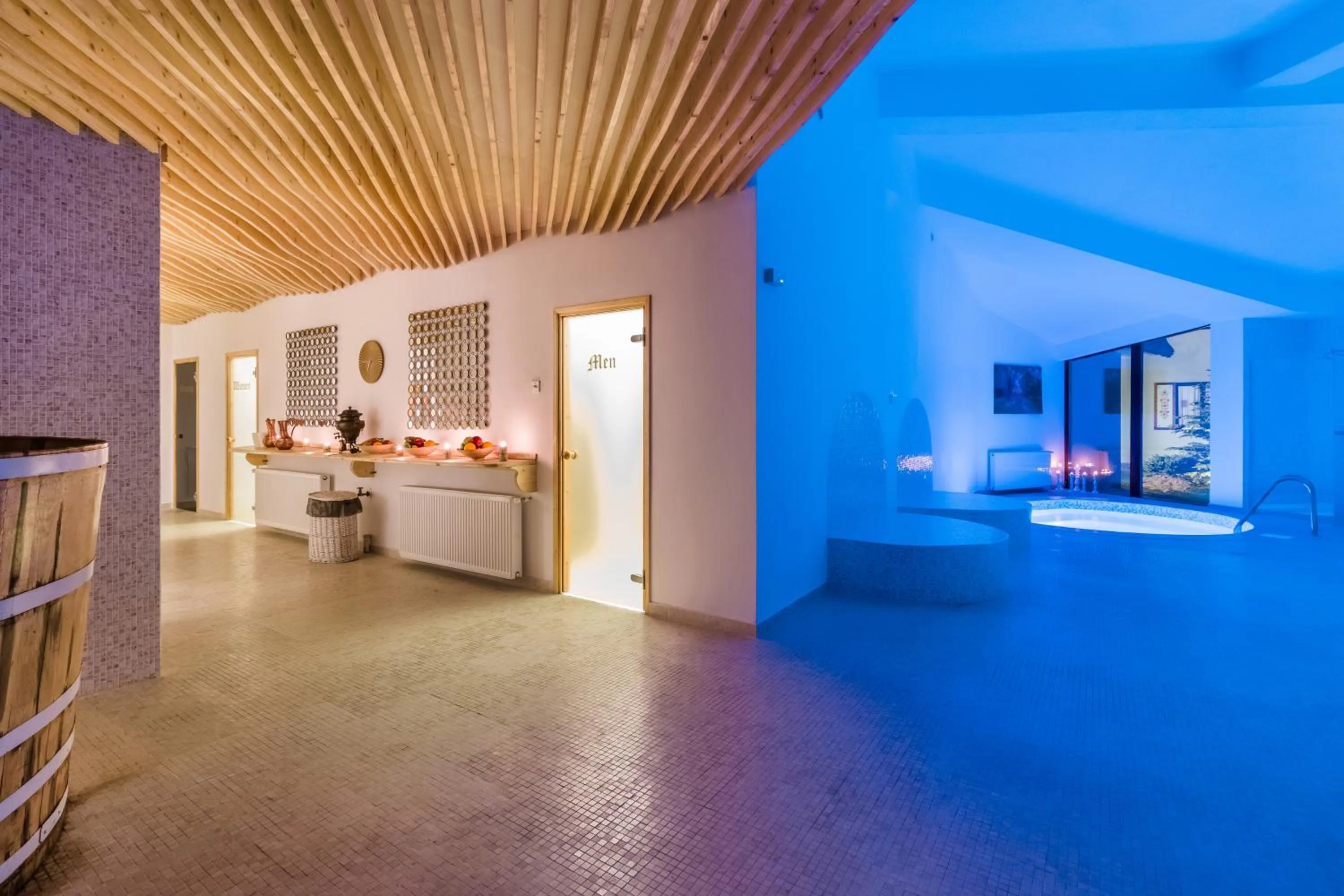 Hot Tub, Bed in Wolkendorf Bio Hotel & Spa