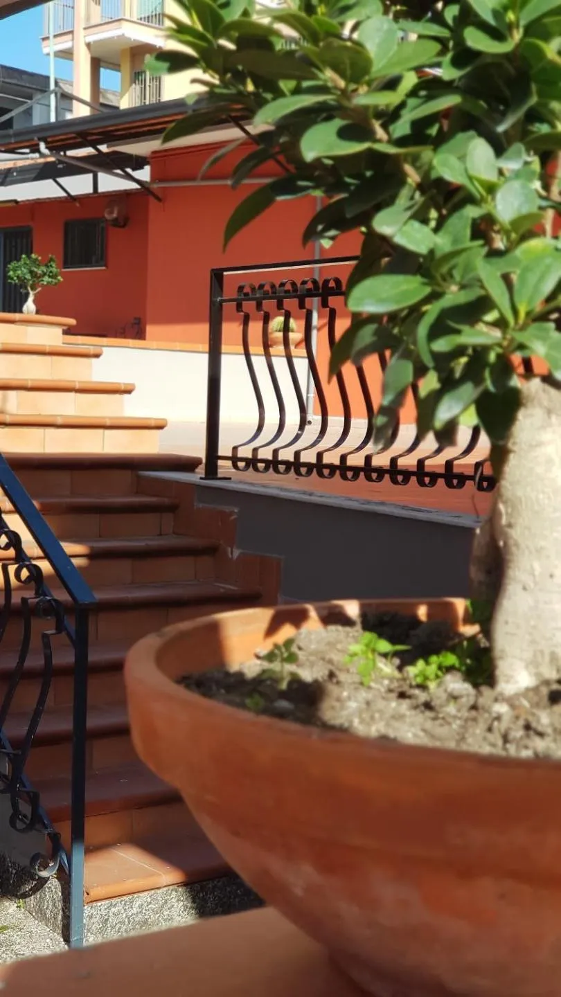 Patio in Bed & Breakfast Neapolis