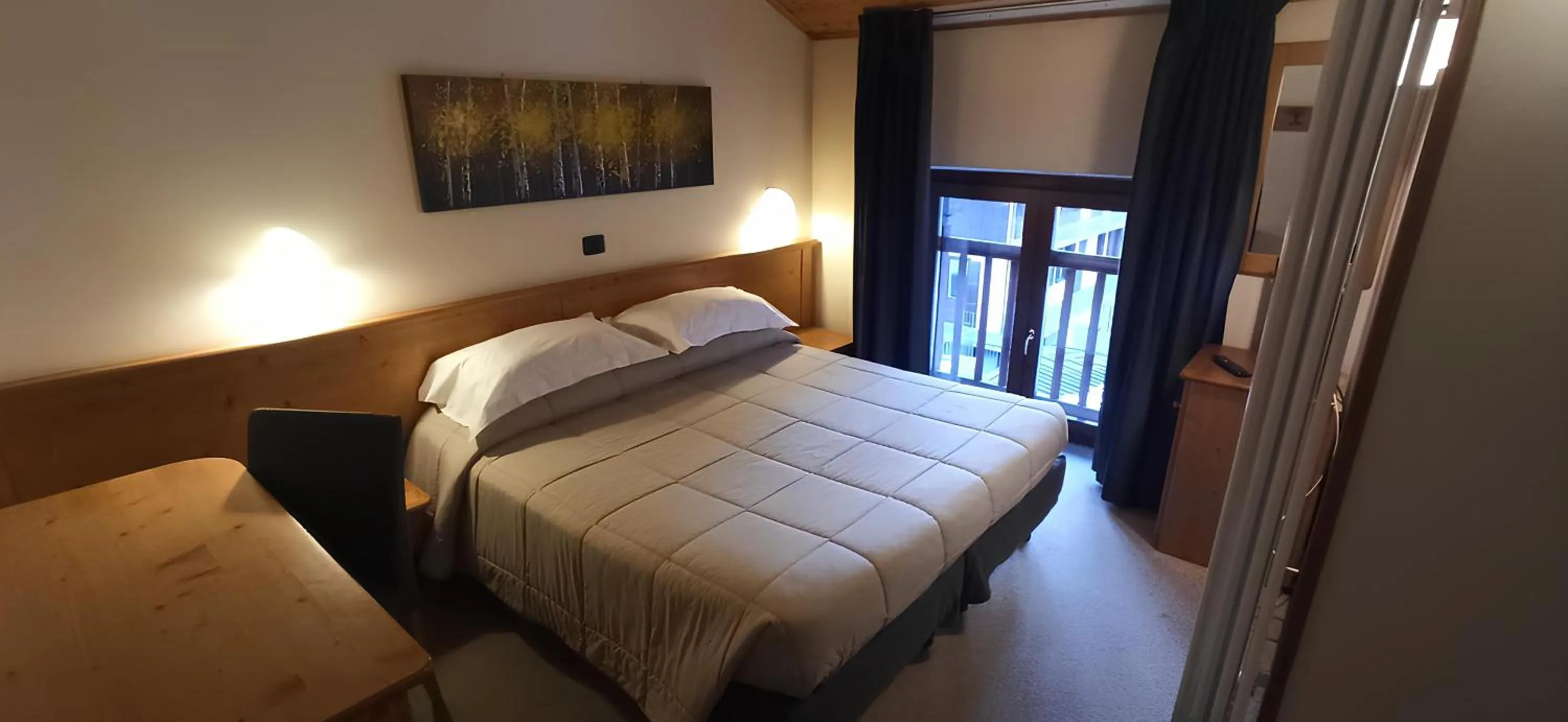 Bedroom, Bed in Hotel Alpechiara