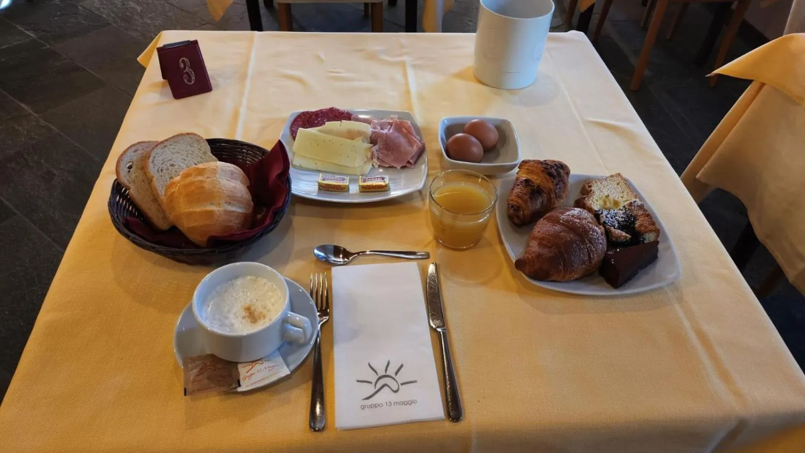 Breakfast in Hotel Alpechiara