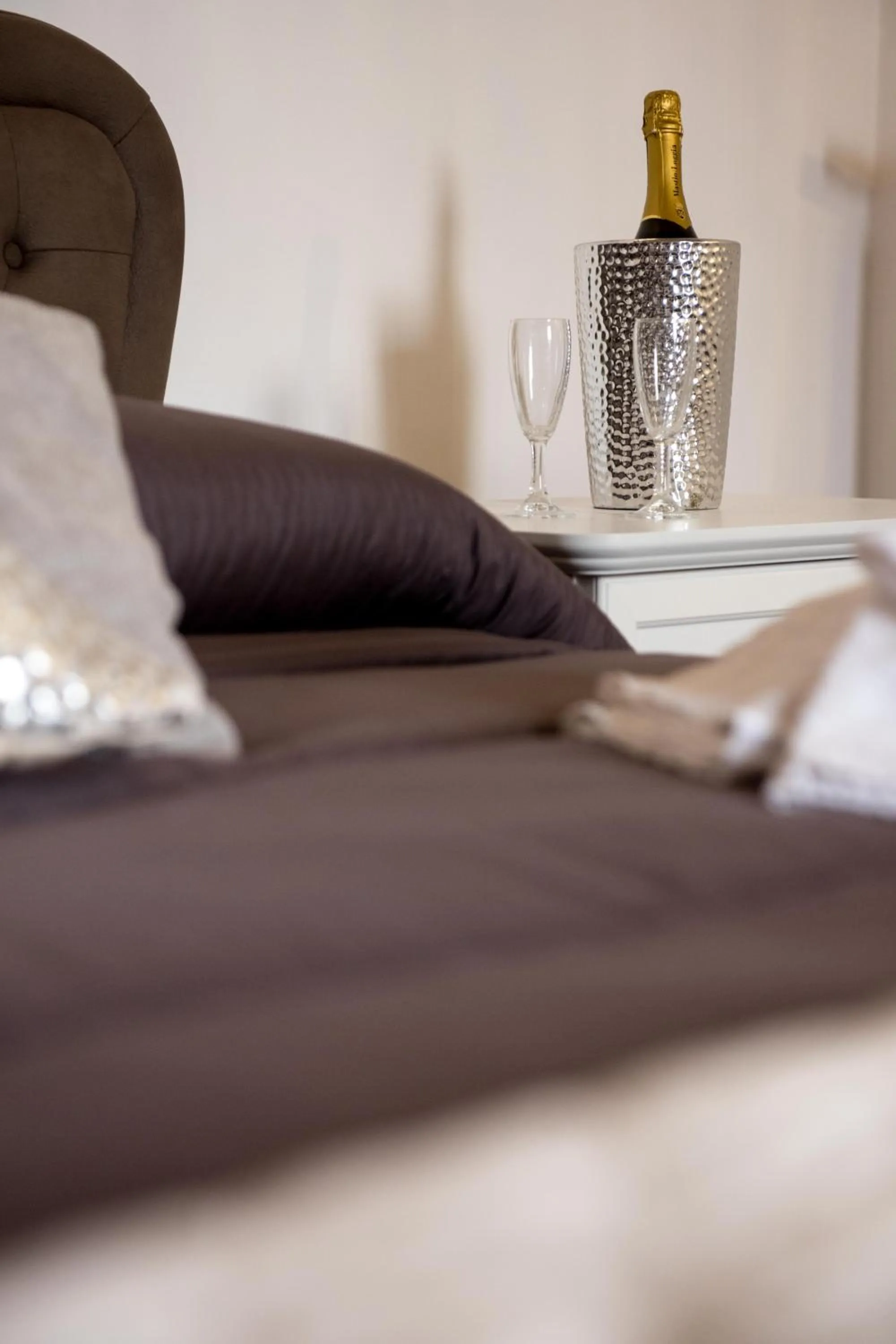 Bed in Luxury Relais Cuore Sabino