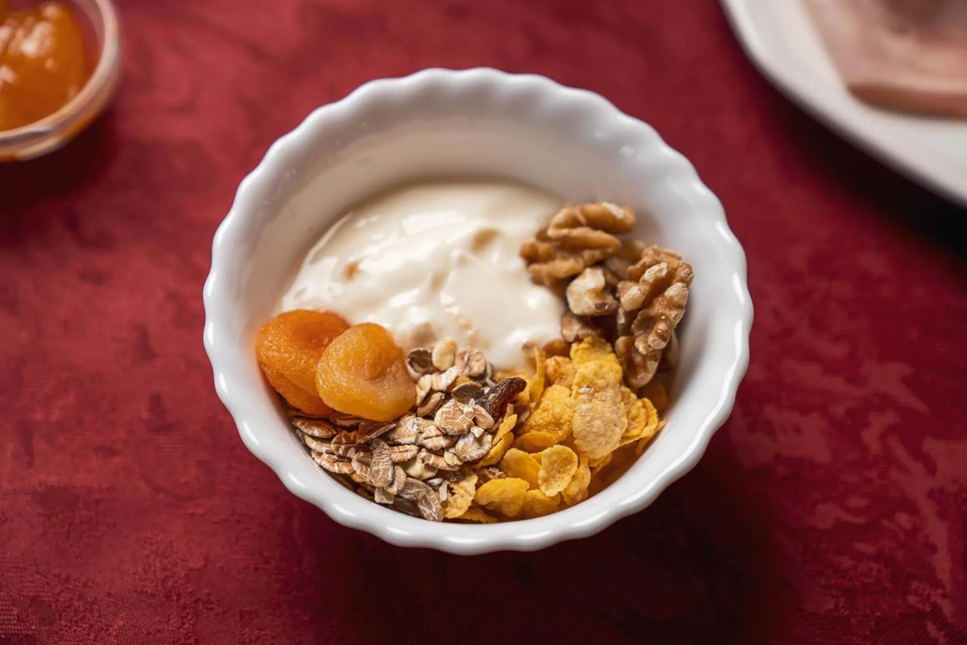 Food and drinks in Villa Adria B&B