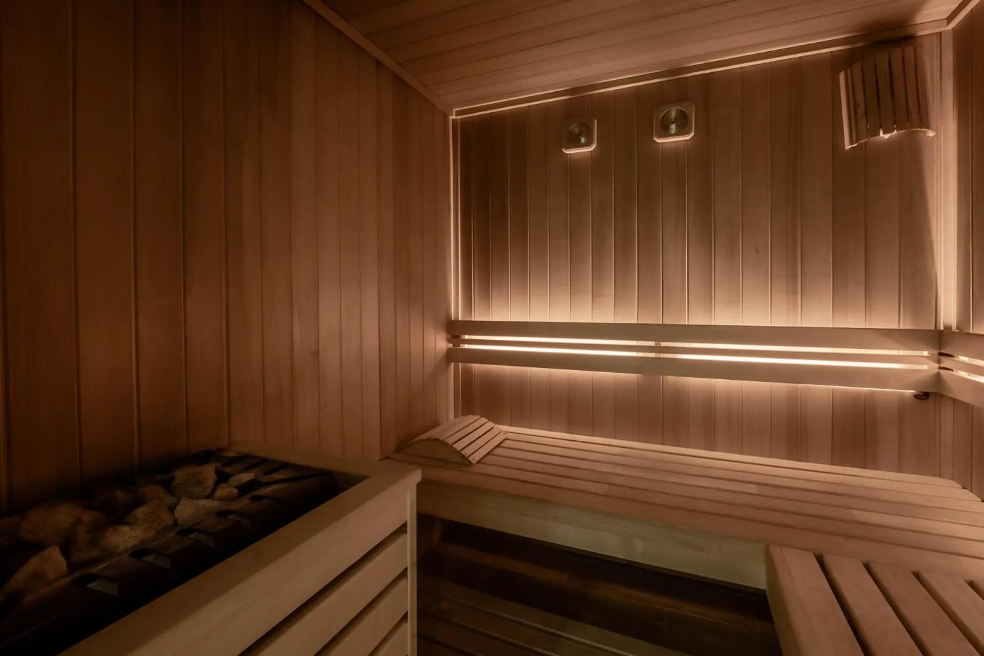 Sauna in Villa Adria B&B