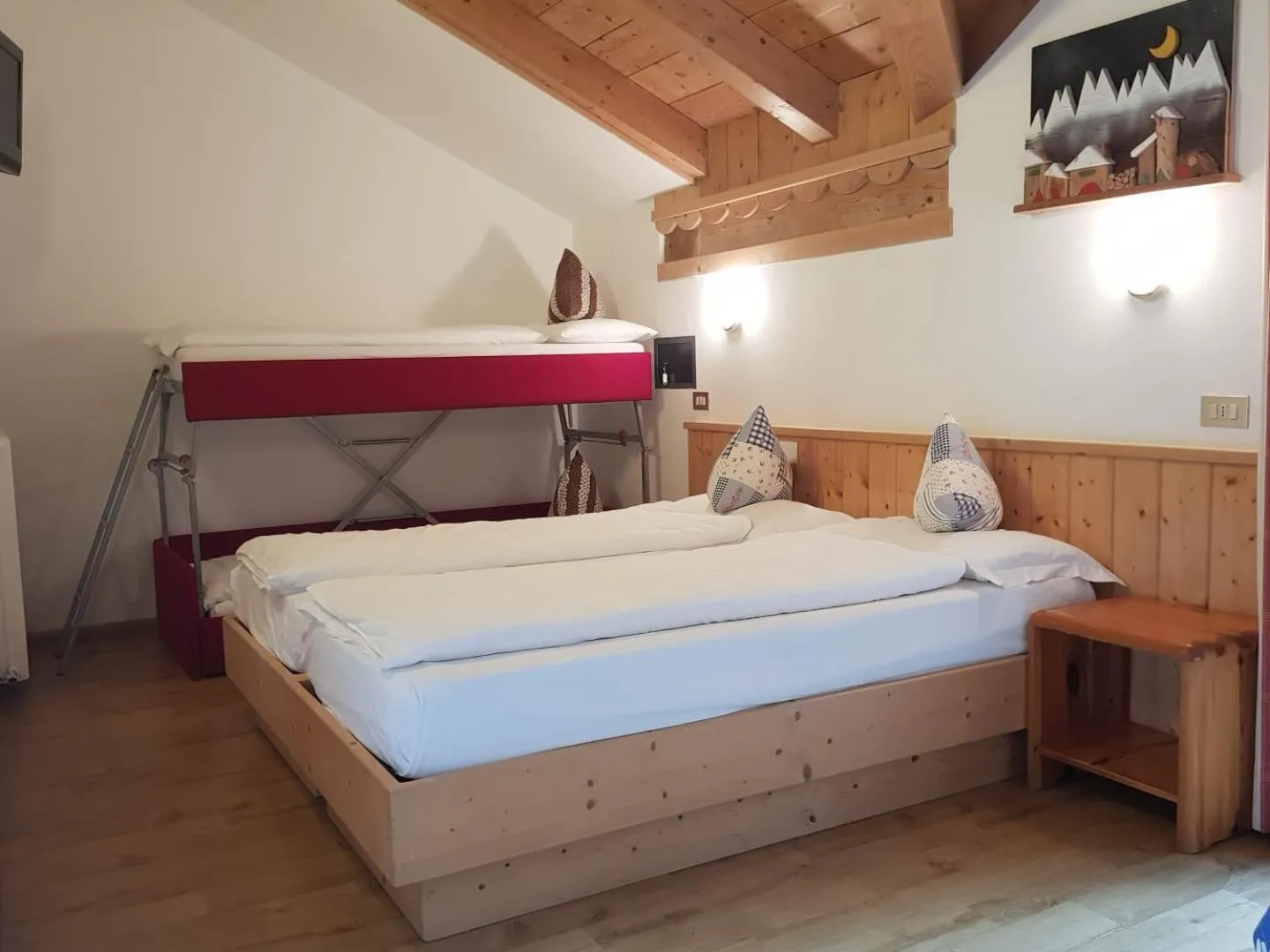 Shower, Bed in Villa Adria B&B