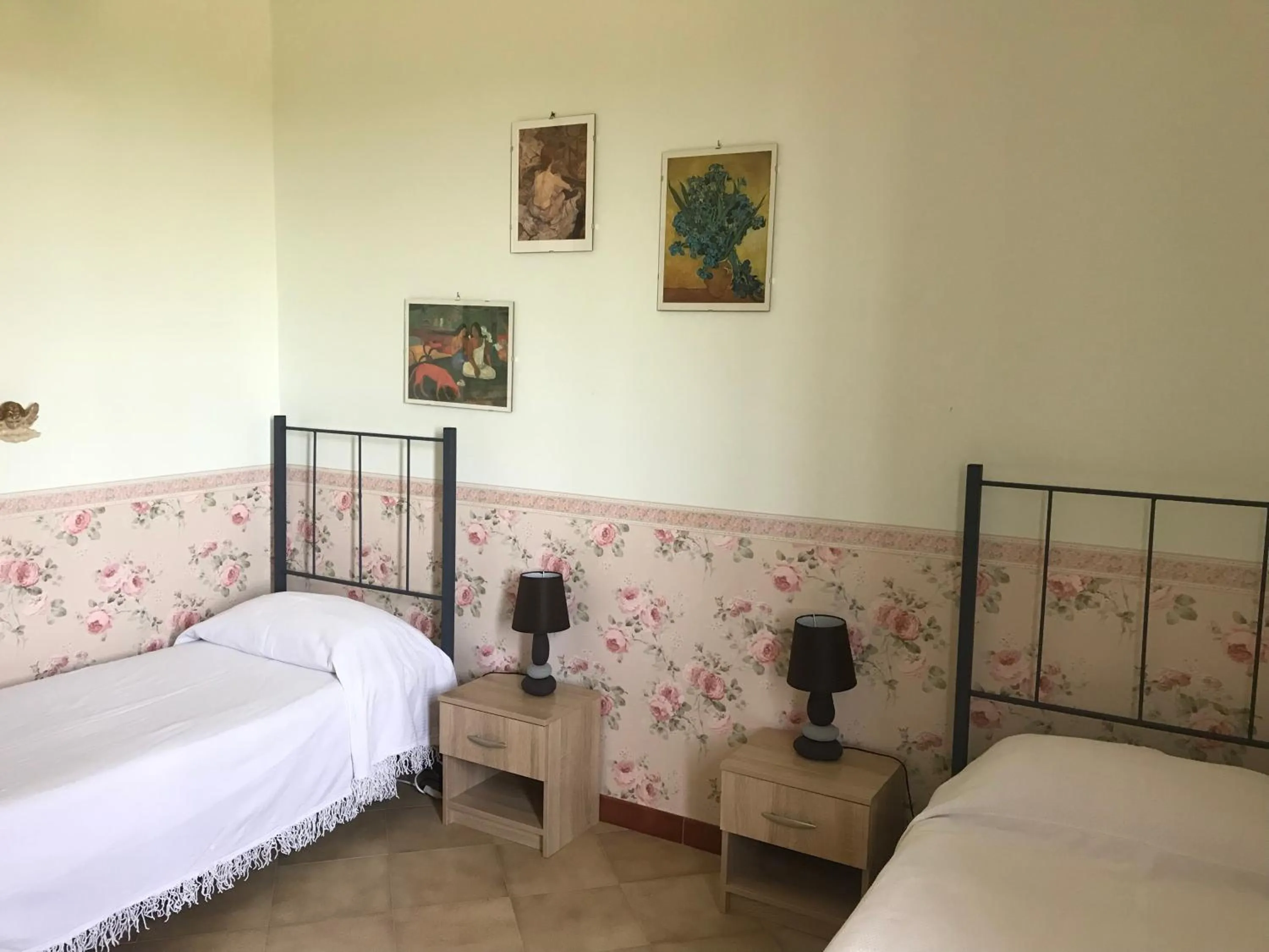 Bed in Villa Milici