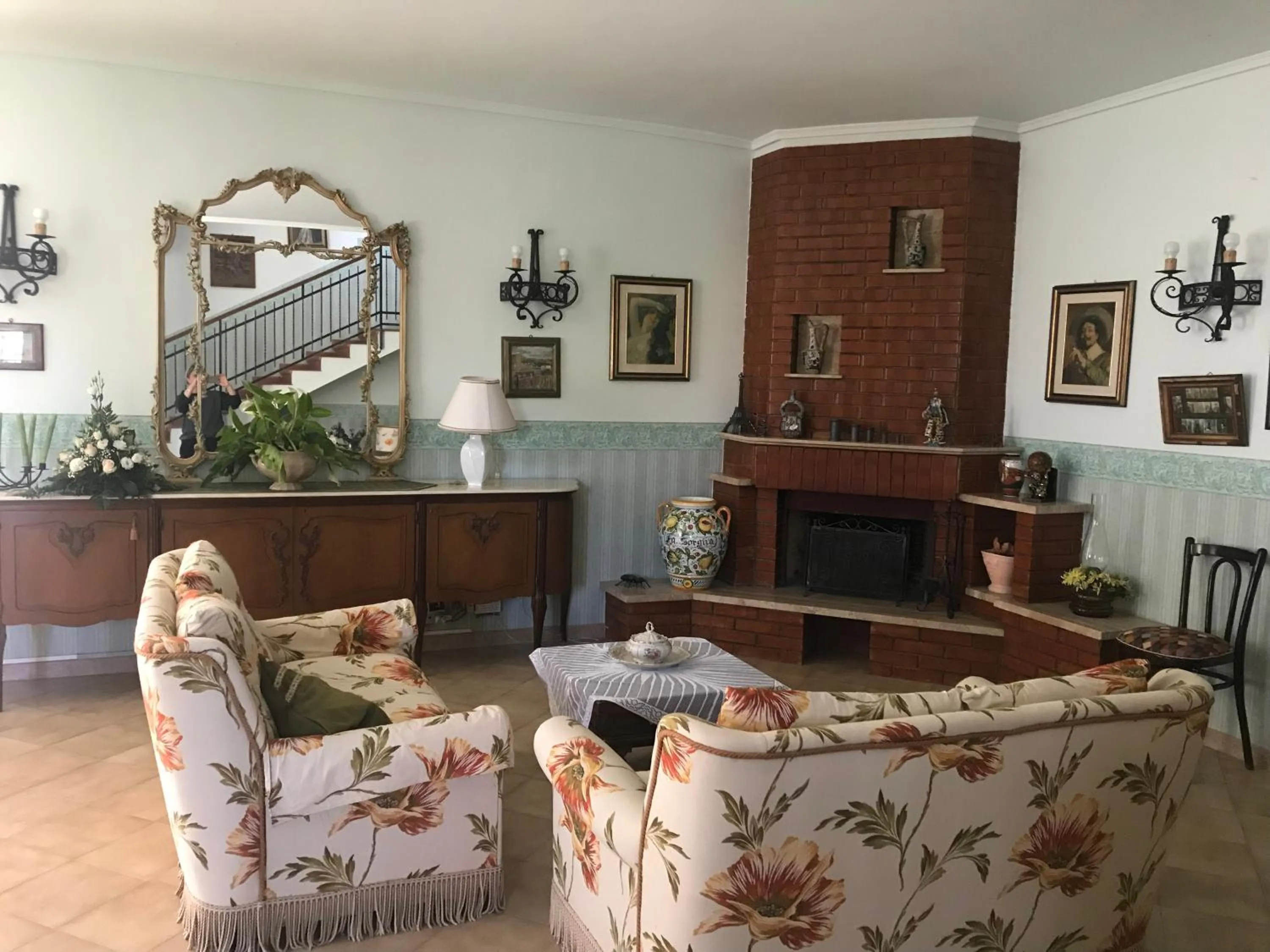 Lounge or bar in Villa Milici