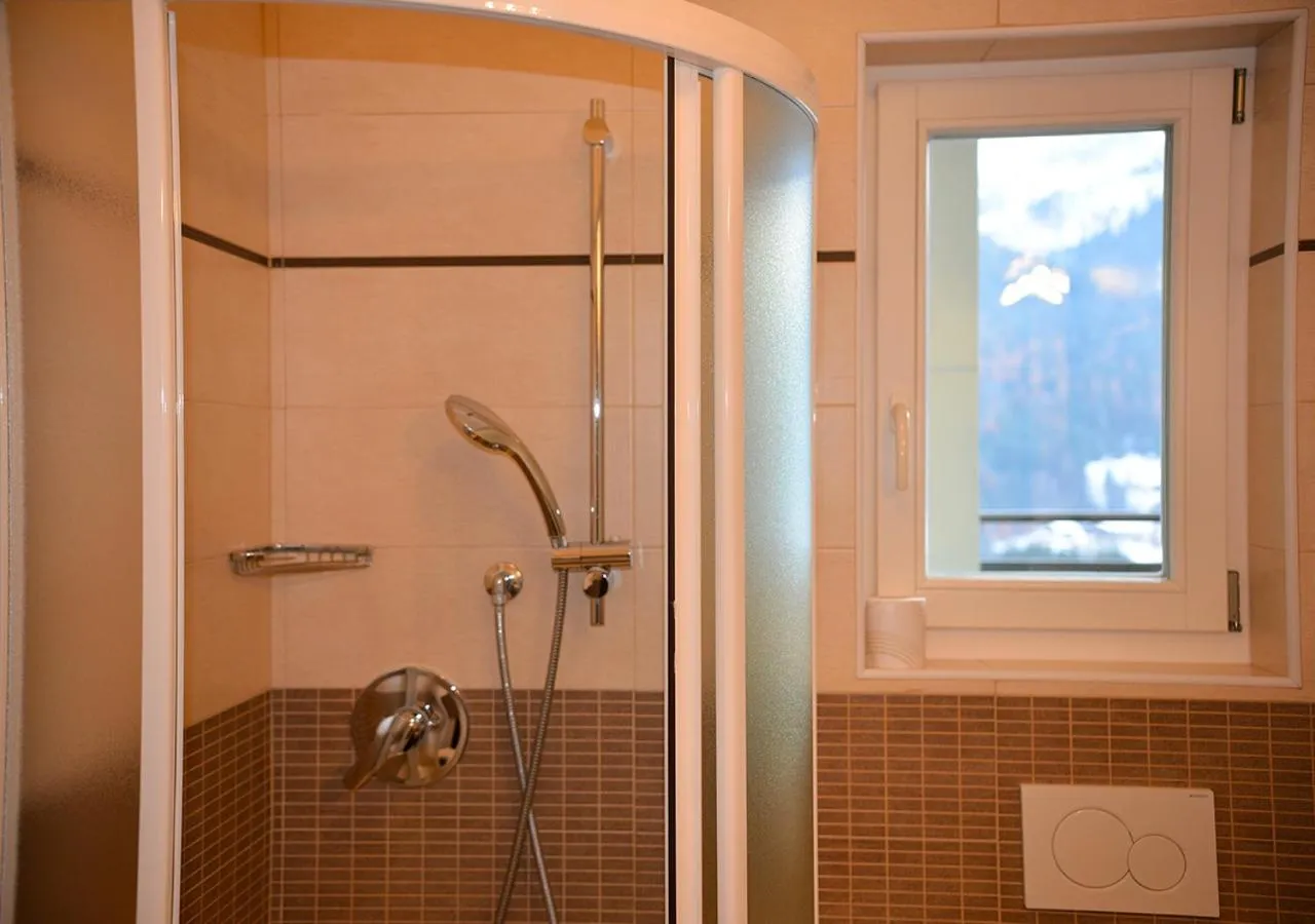 Shower in Hotel Regina Delle Dolomiti
