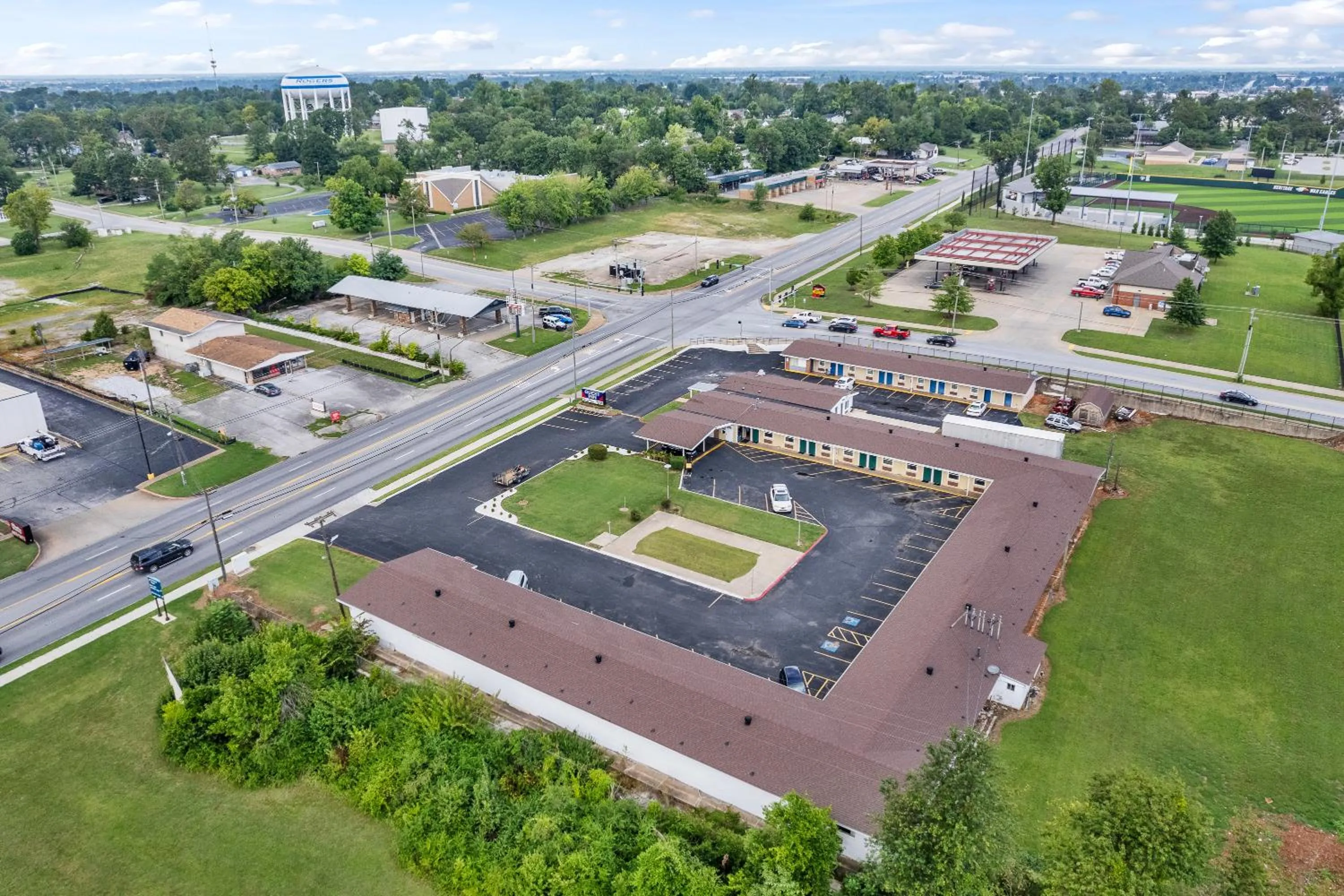 Bird's eye view in Guest Inn Rogers