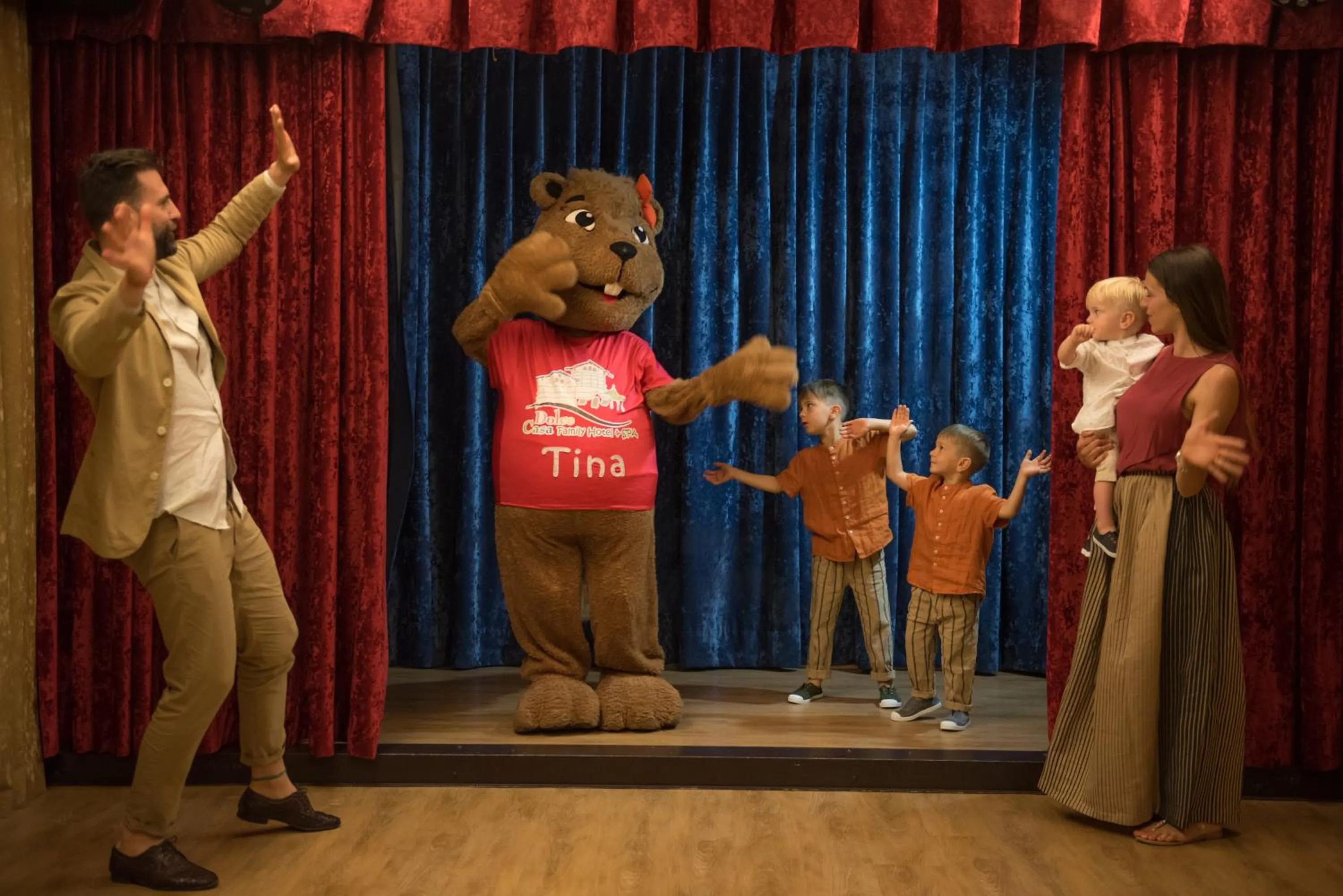 People in Resort Dolce Casa - Family & Spa Hotel