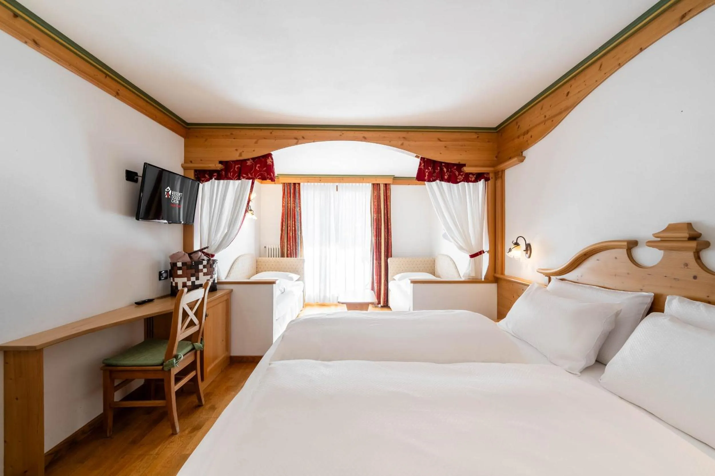 Bedroom, Bed in Resort Dolce Casa - Family & Spa Hotel