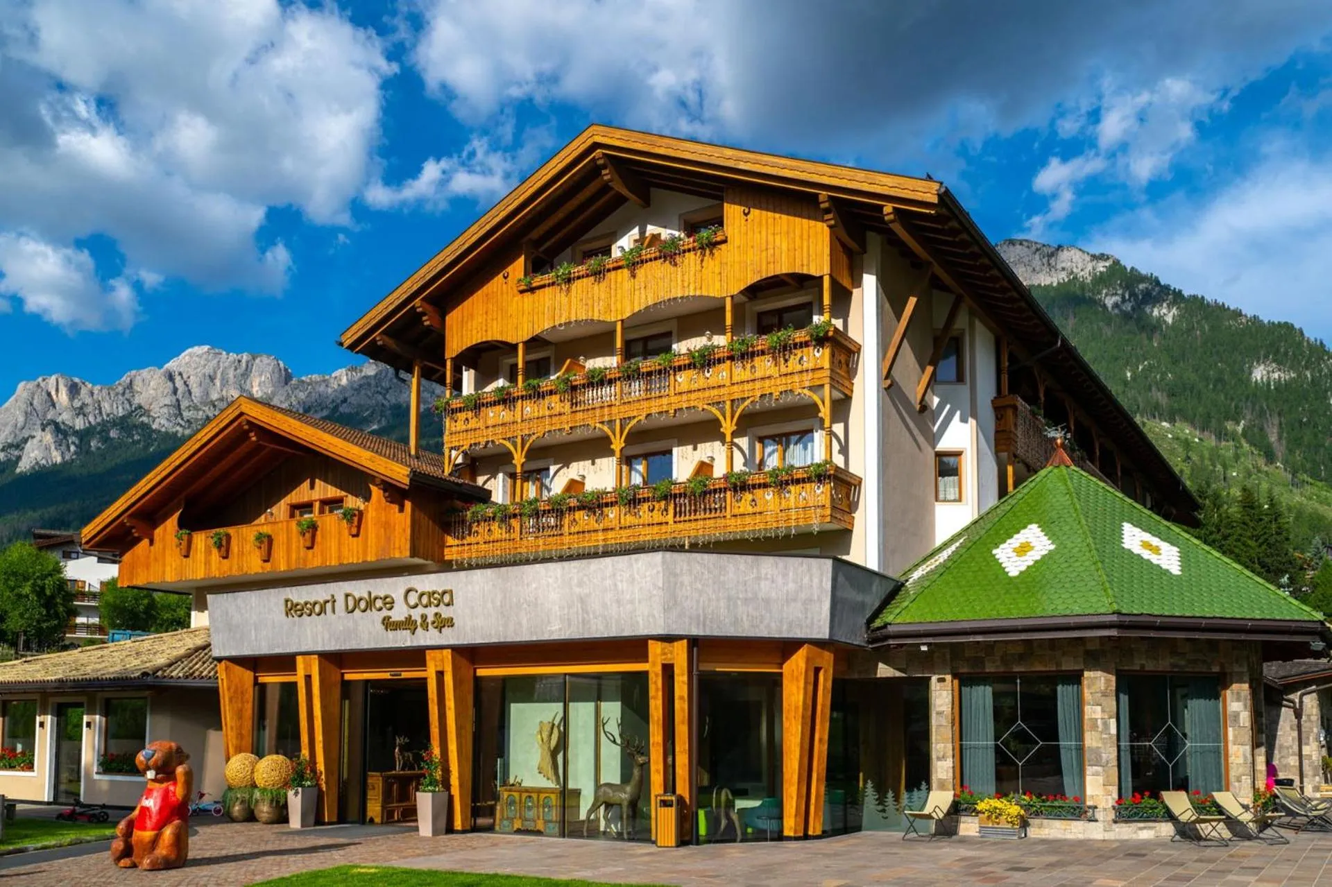 Property building in Resort Dolce Casa - Family & Spa Hotel