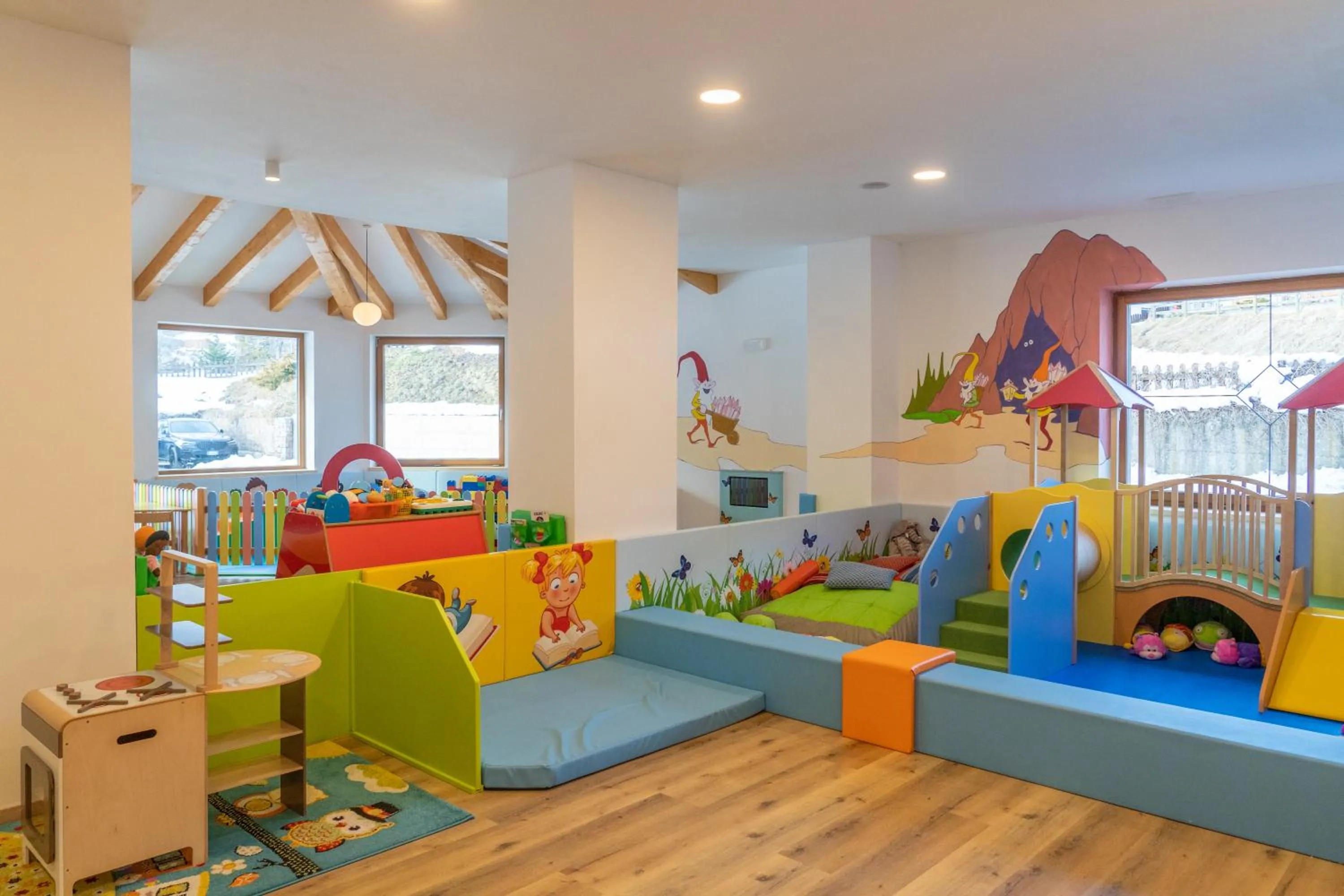 Children play ground in Resort Dolce Casa - Family & Spa Hotel