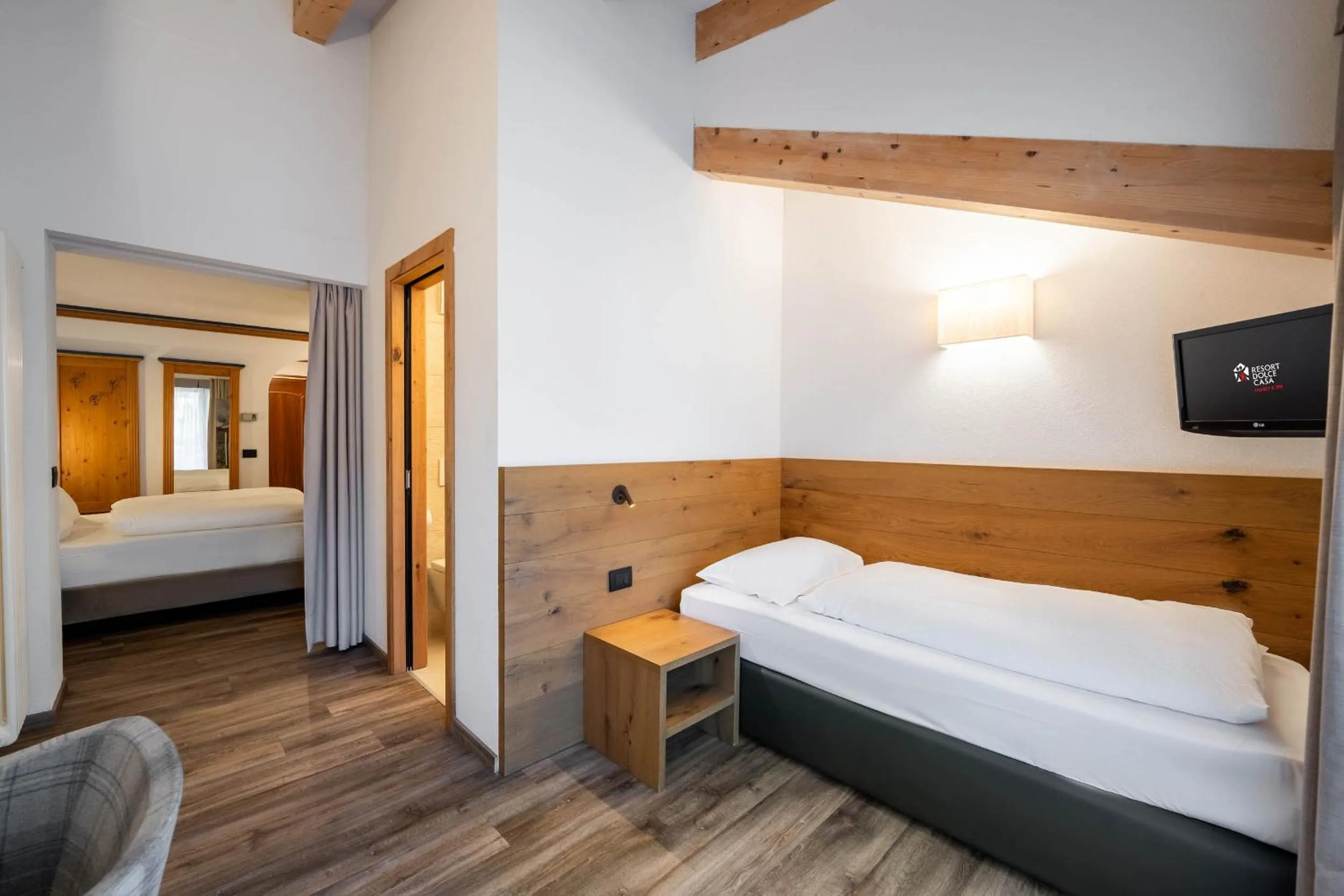 Bedroom, Bed in Resort Dolce Casa - Family & Spa Hotel