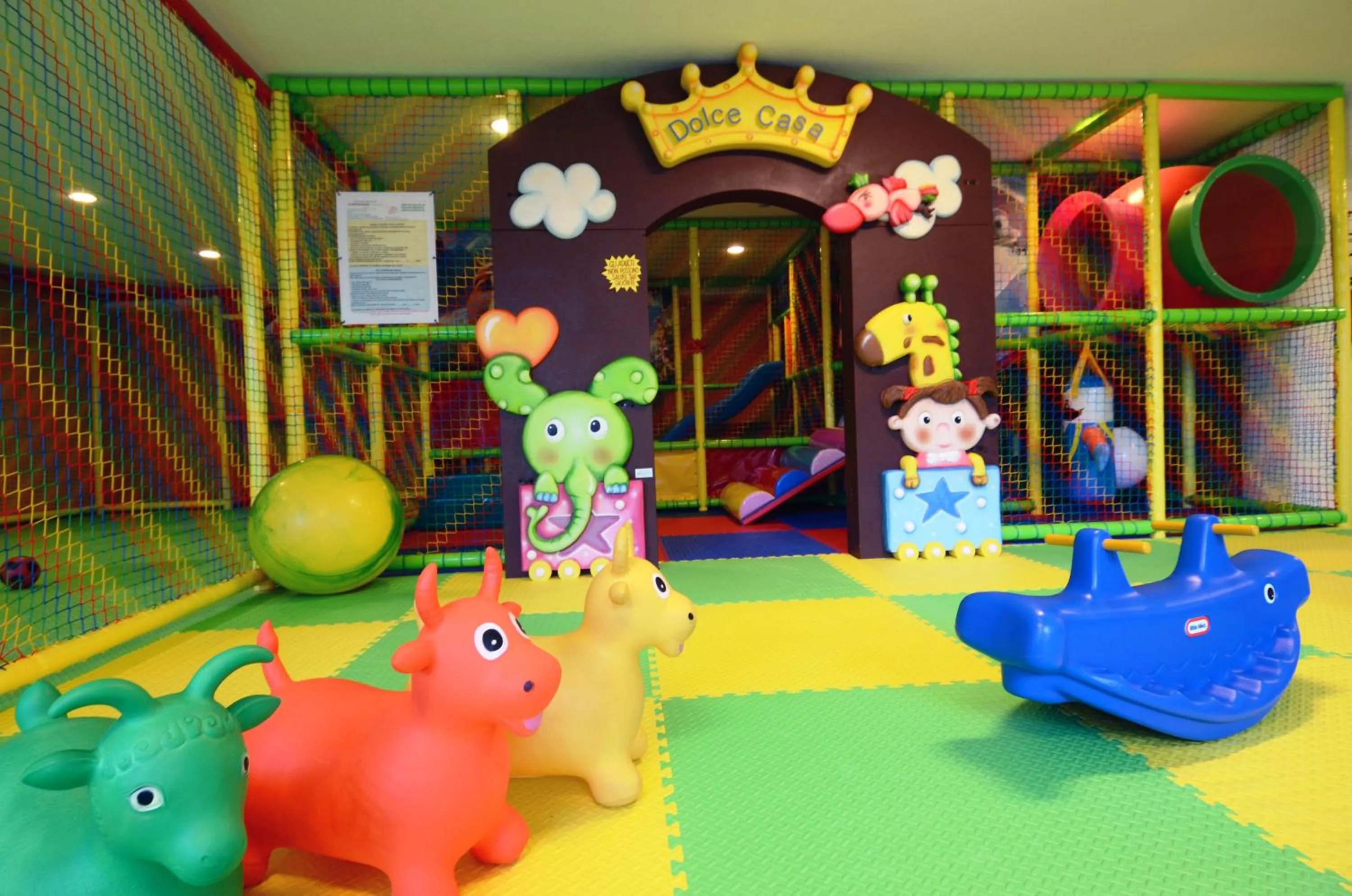 Children play ground in Resort Dolce Casa - Family & Spa Hotel