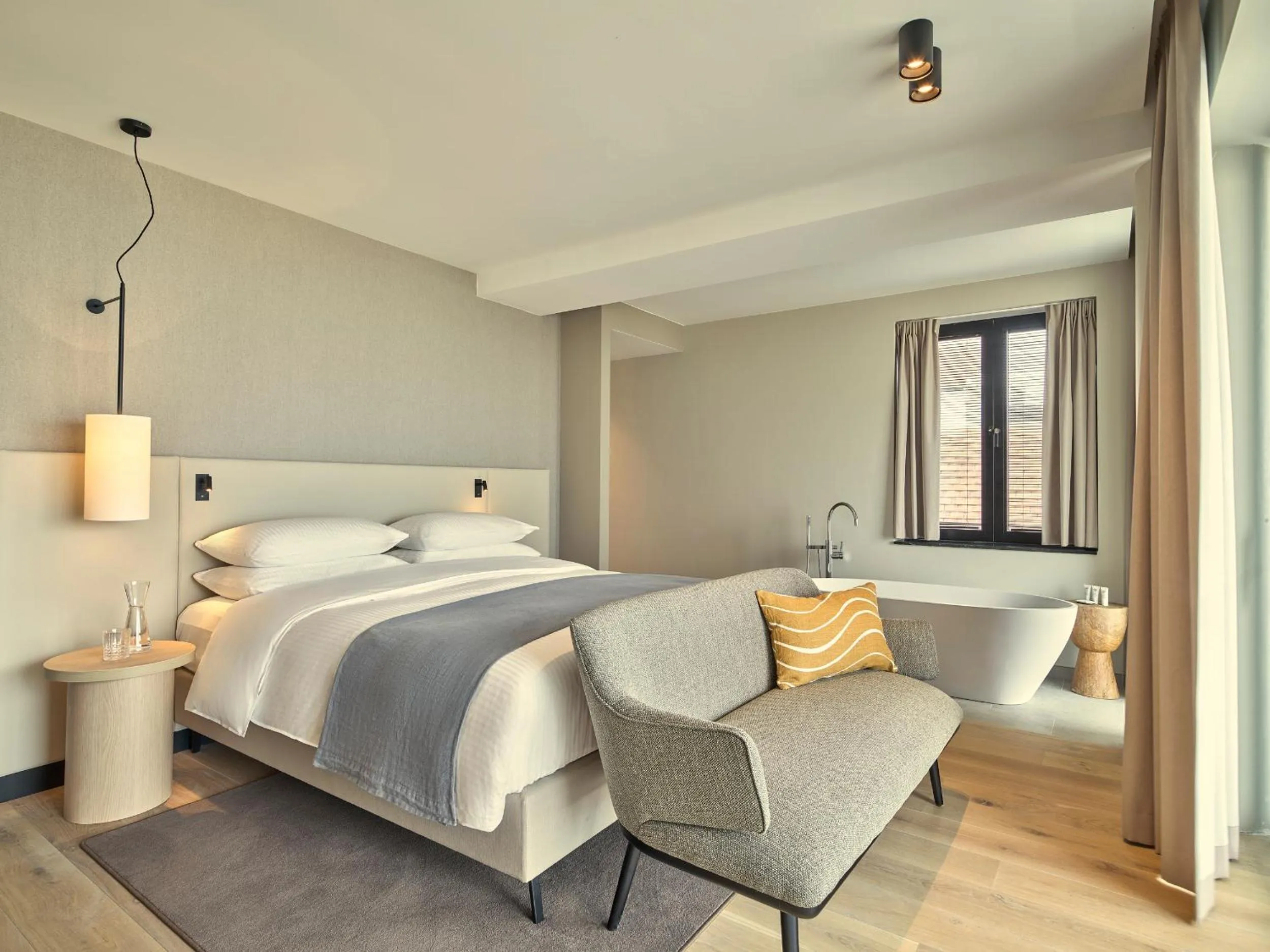 Bed in Hotel de Blanke Top