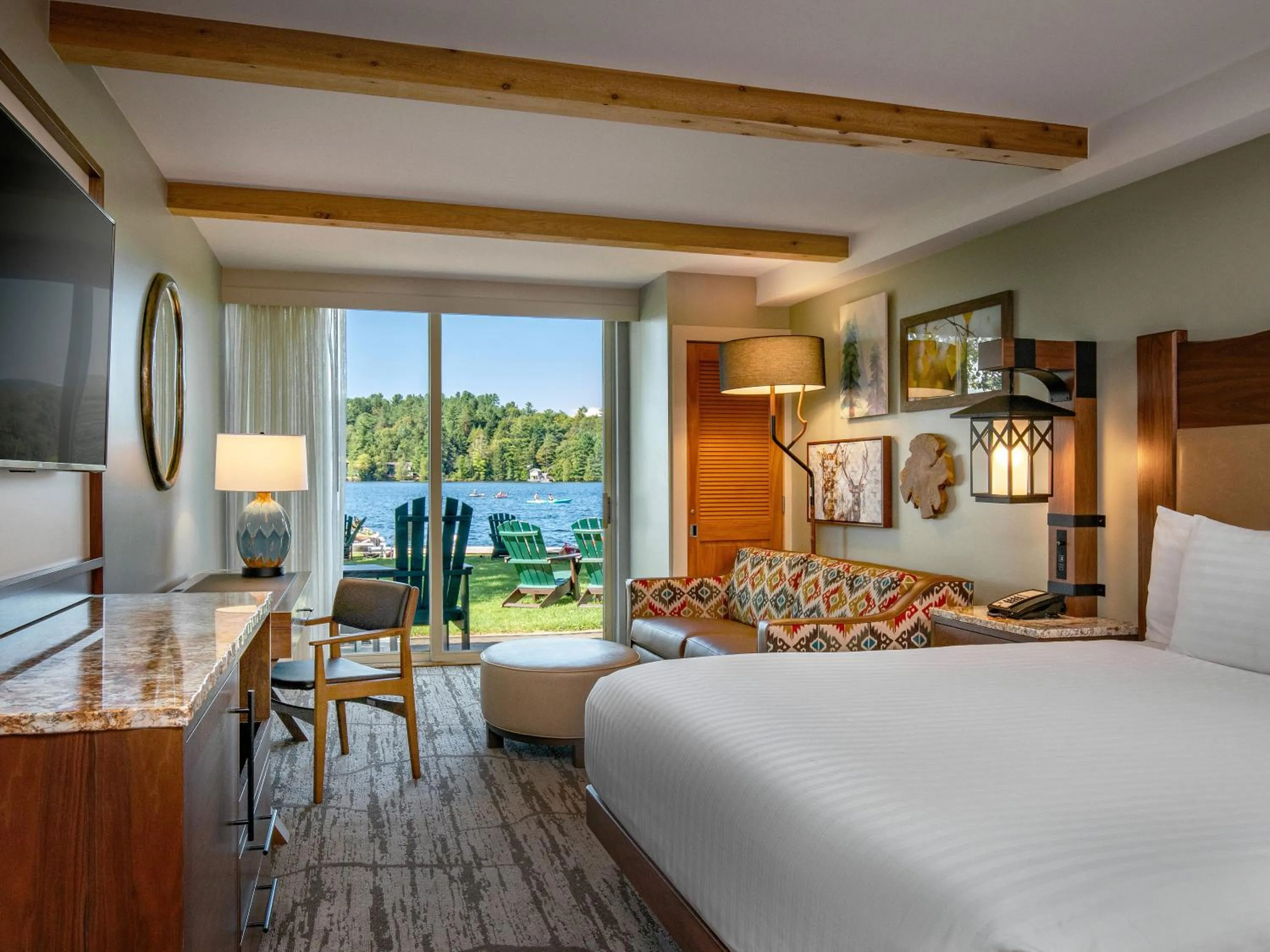 TV and multimedia, Bed in High Peaks Resort