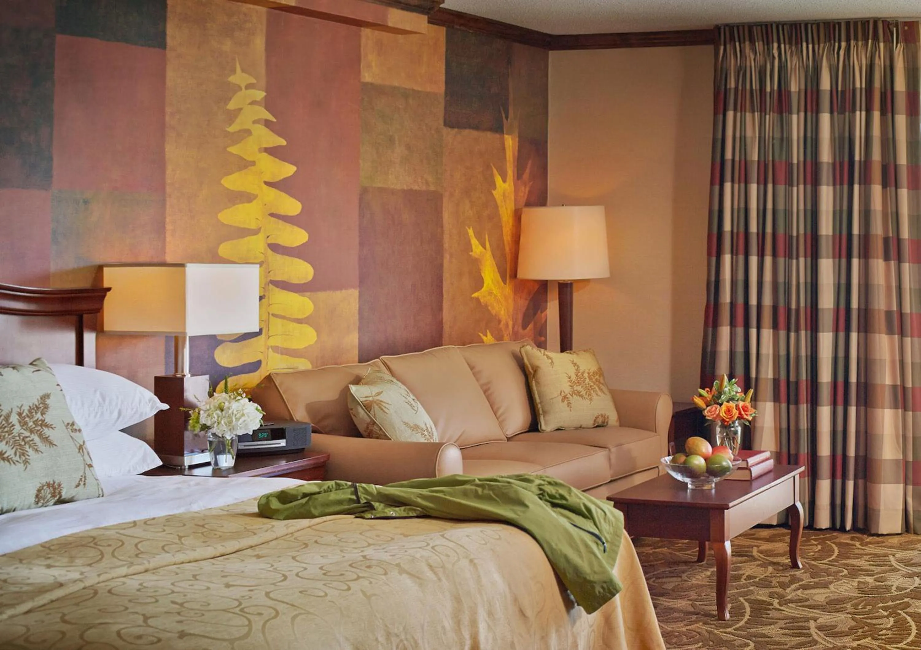 Bed in High Peaks Resort