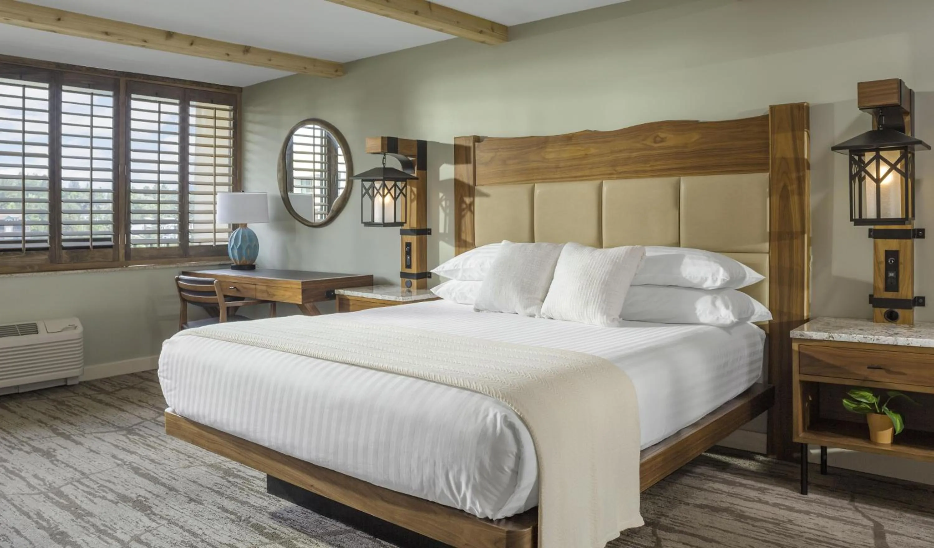 Bed in High Peaks Resort