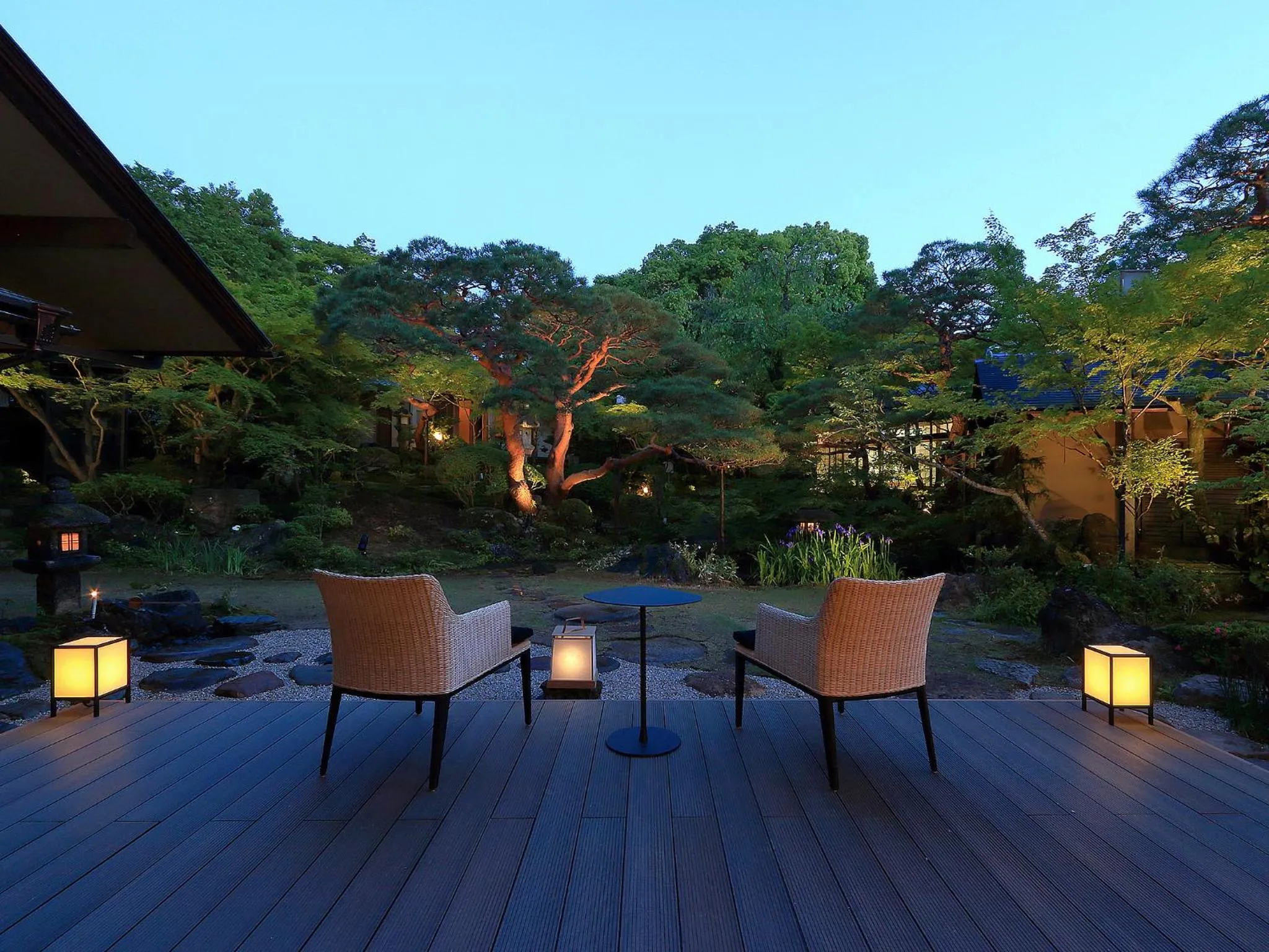 Patio in Nanzenji sando KIKUSUI