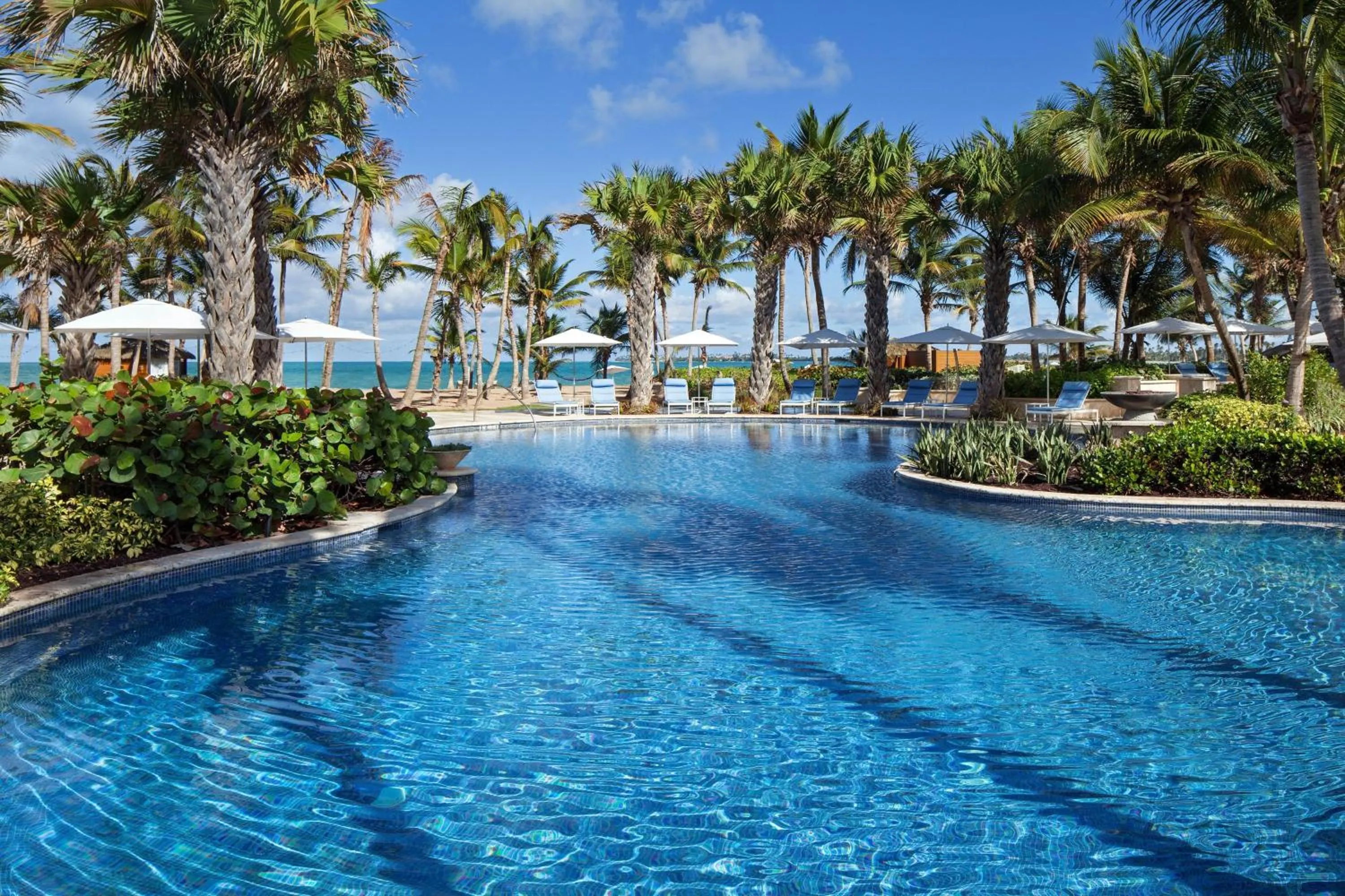 Swimming pool in St. Regis Bahia Beach Resort, Puerto Rico
