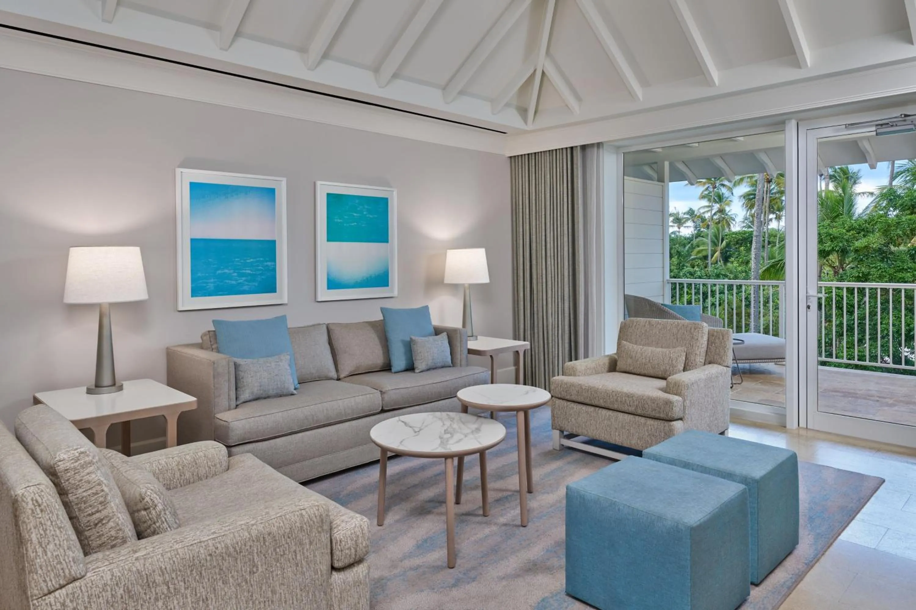 Living room in St. Regis Bahia Beach Resort, Puerto Rico
