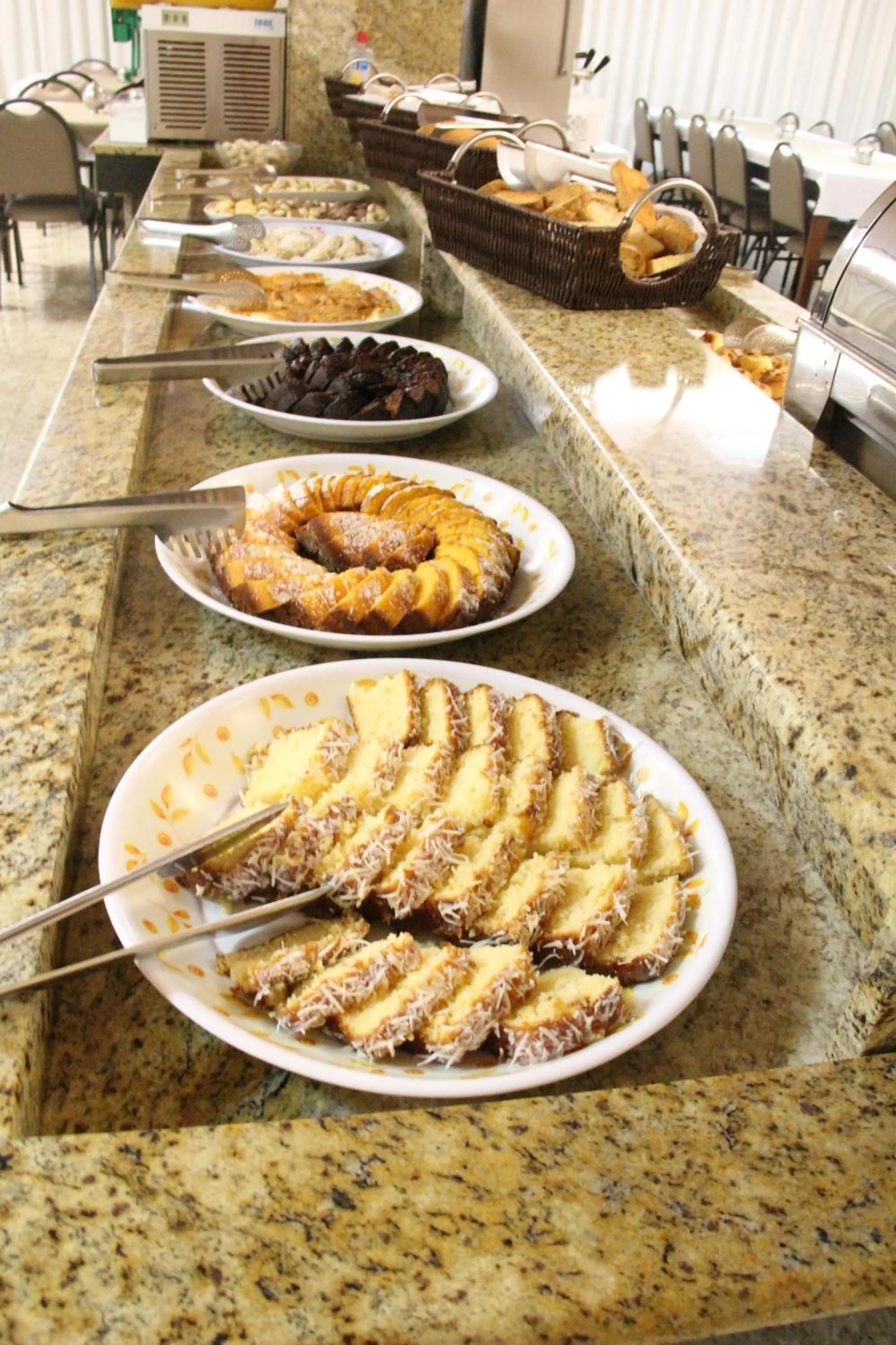 Continental breakfast in Hotel Monalisa