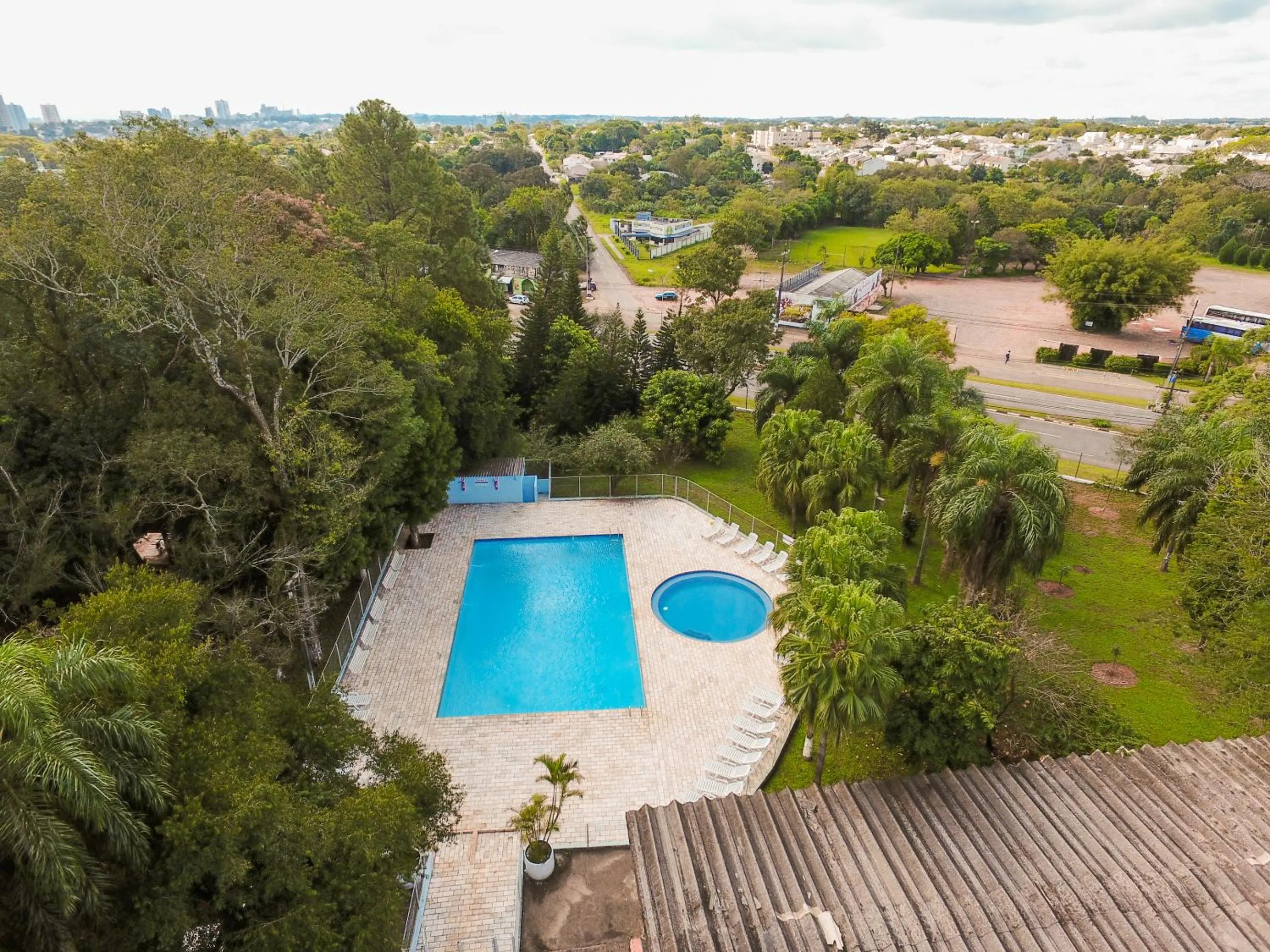 Bird's eye view in Hotel Monalisa