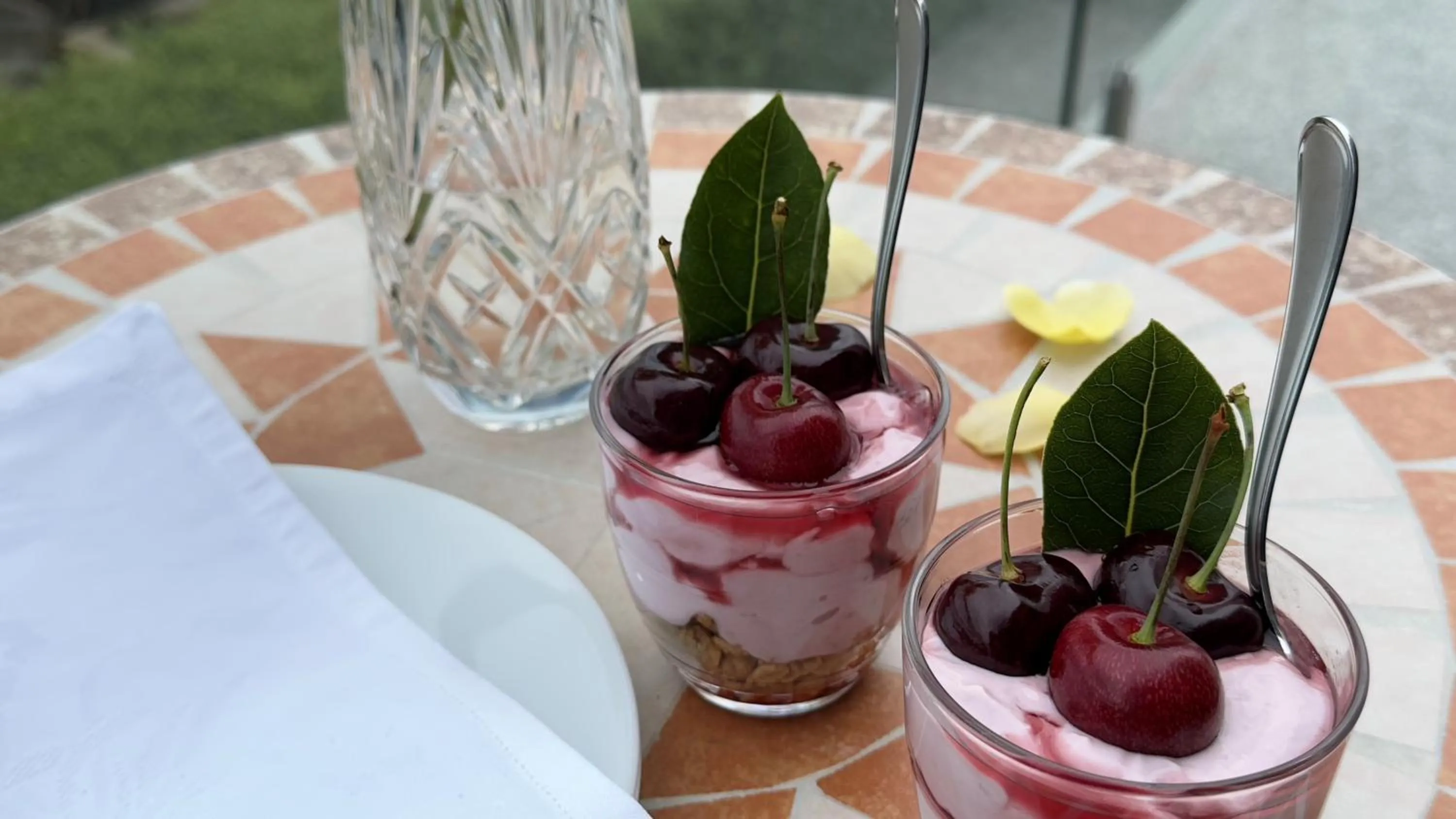 Continental breakfast in Oceana B&B