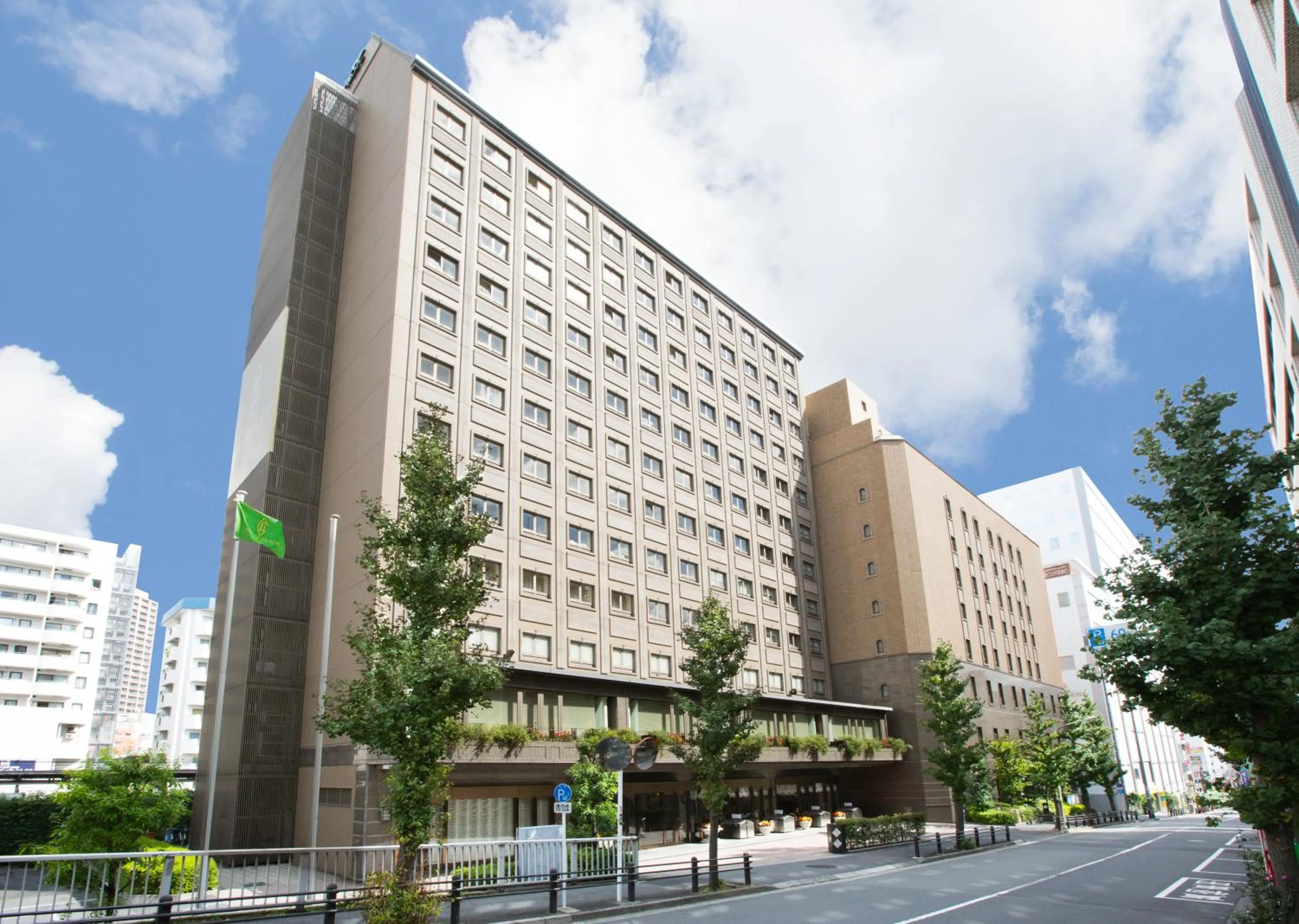 Property building in Hotel Bellclassic Tokyo