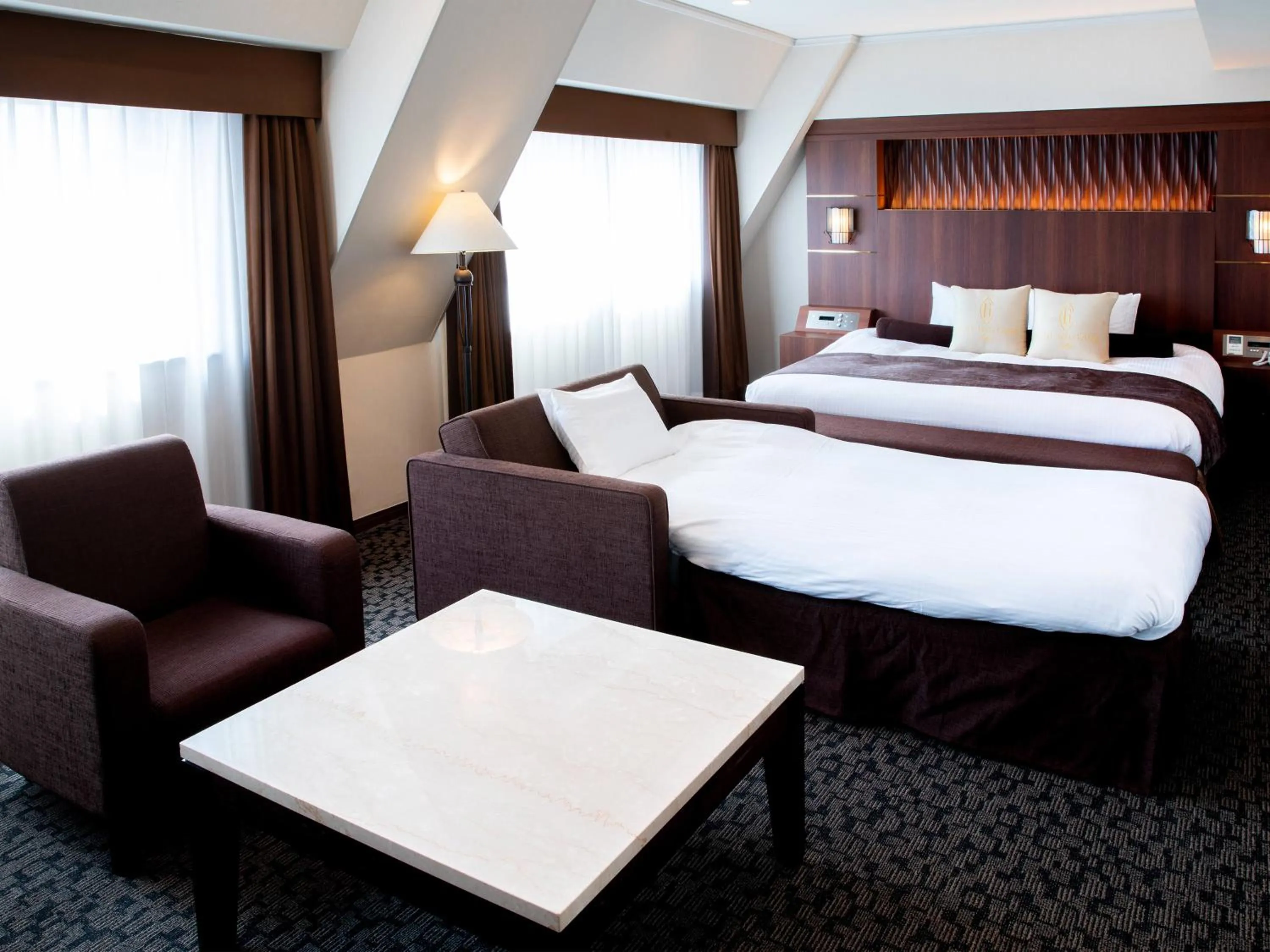 Bed in Hotel Bellclassic Tokyo