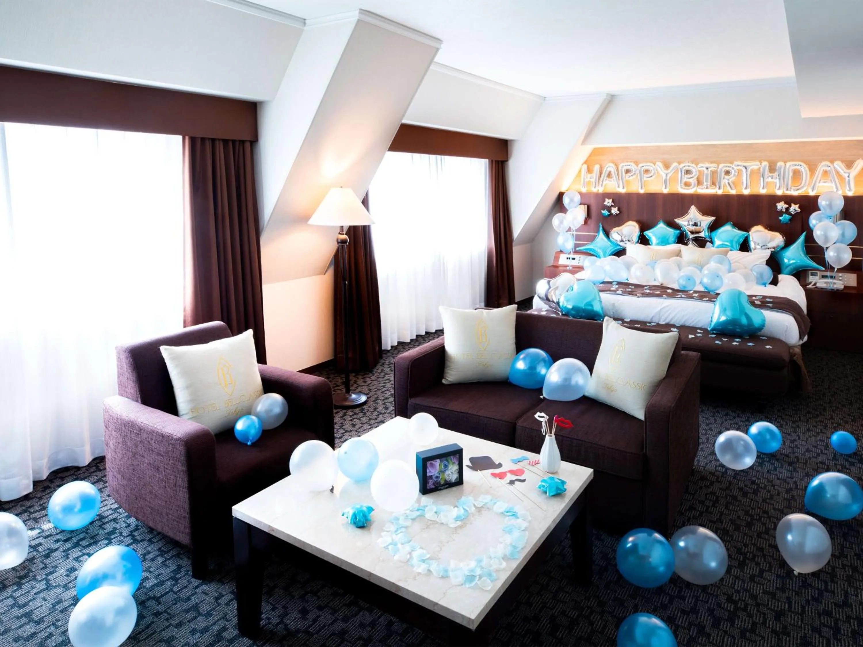 Bed in Hotel Bellclassic Tokyo