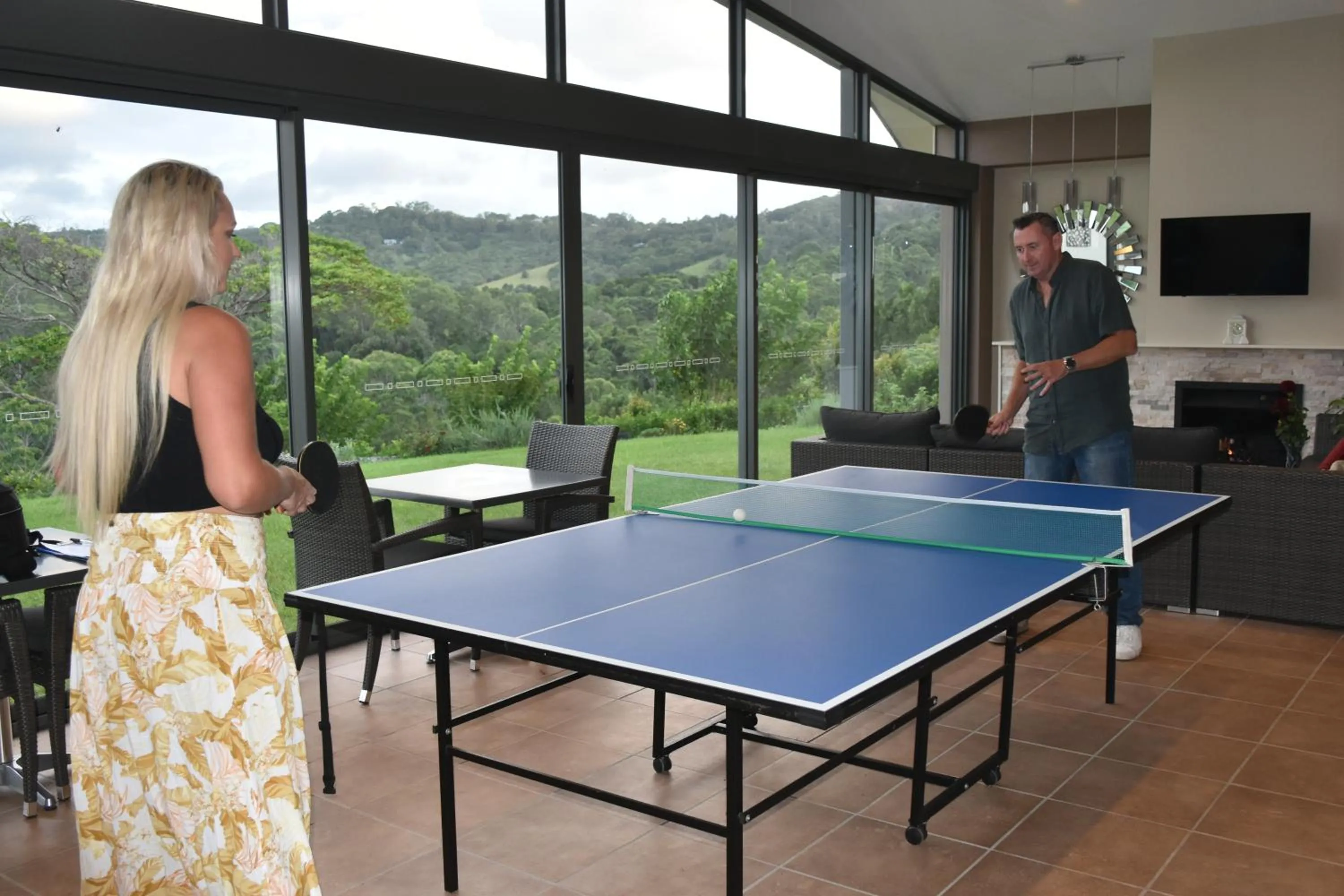 Table tennis in Mapleton Springs