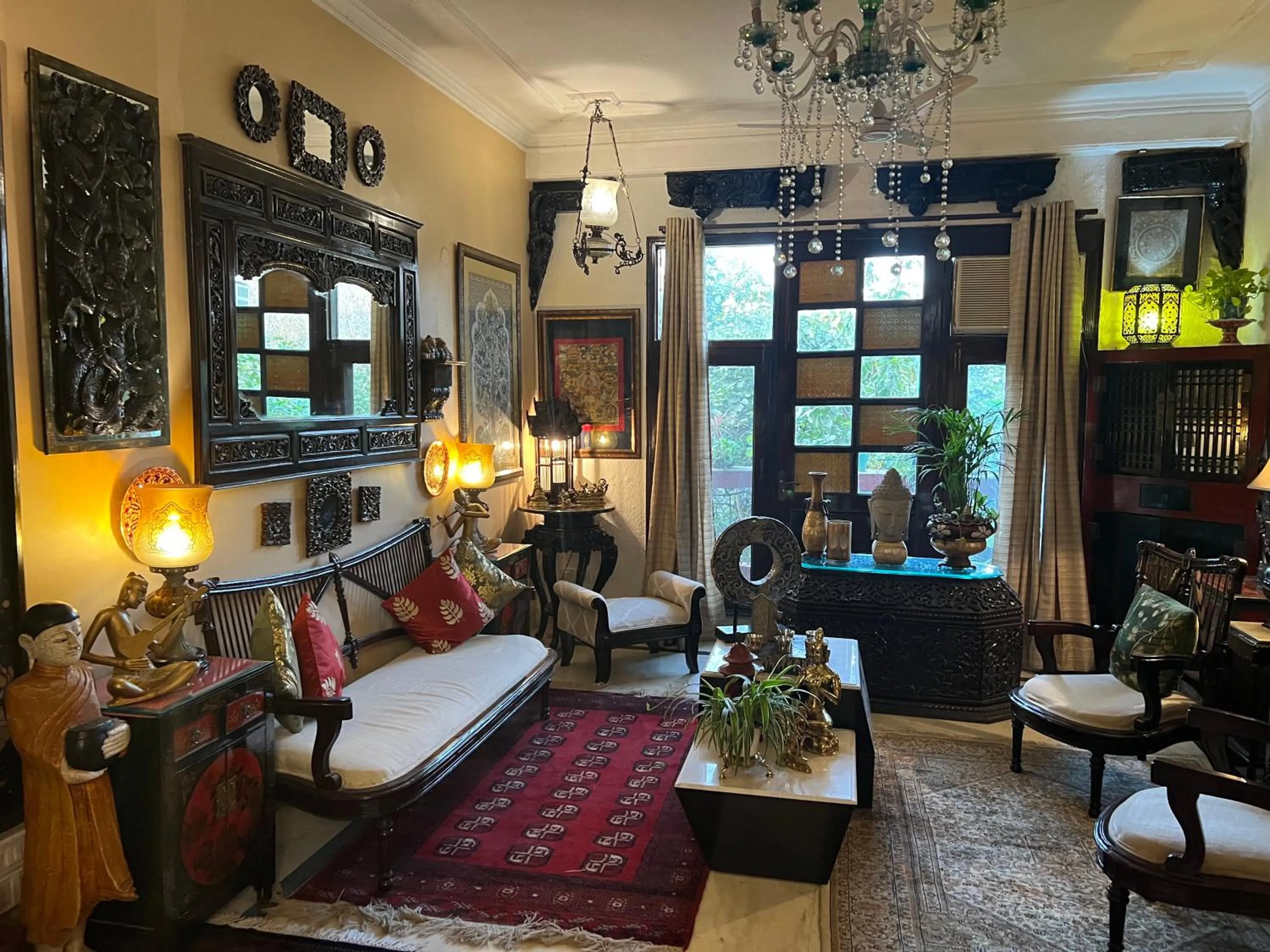 Living room in On The House - Bed and Breakfast