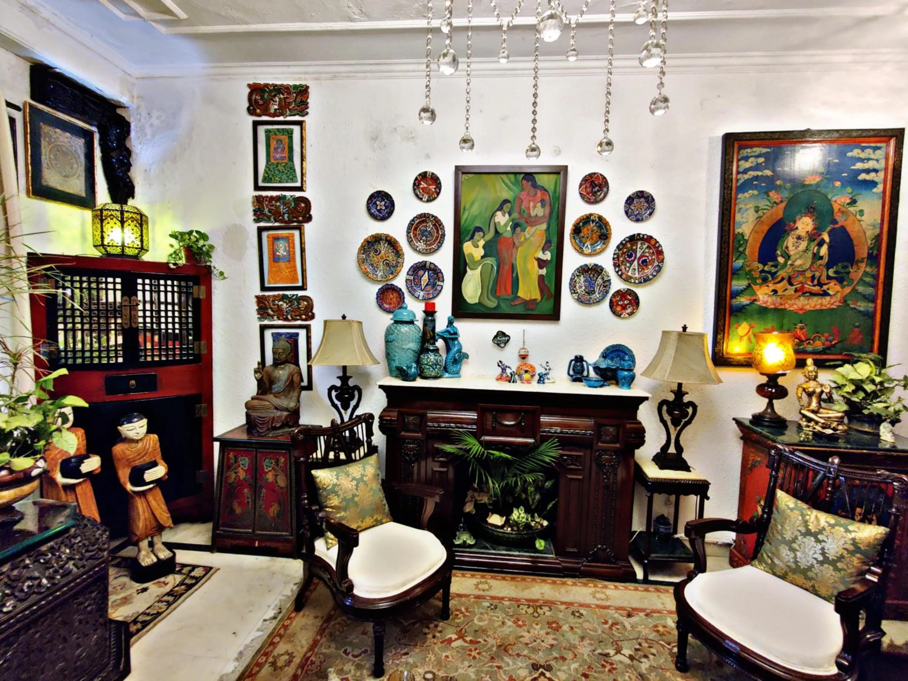 Seating area in On The House - Bed and Breakfast