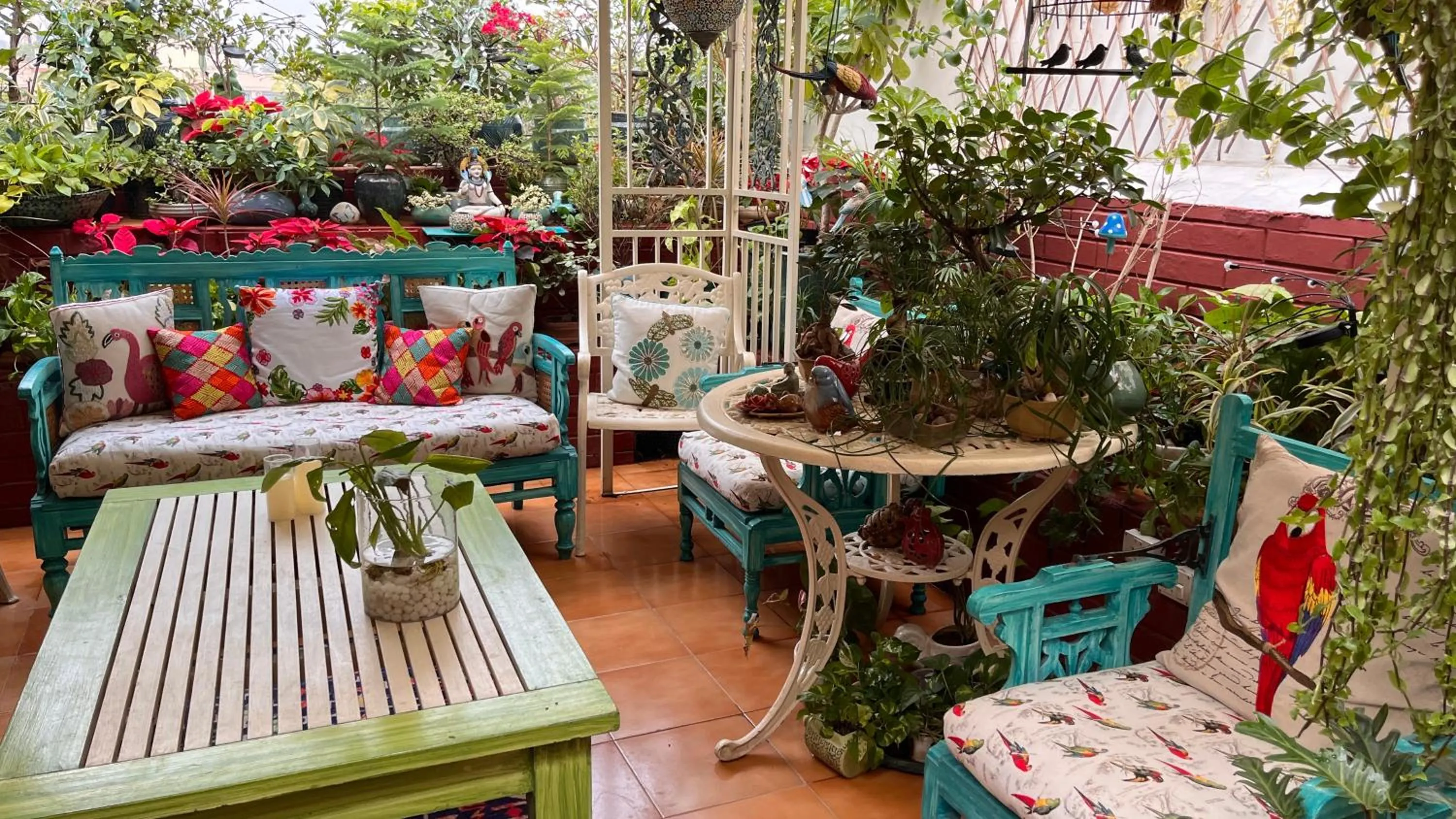 Garden in On The House - Bed and Breakfast