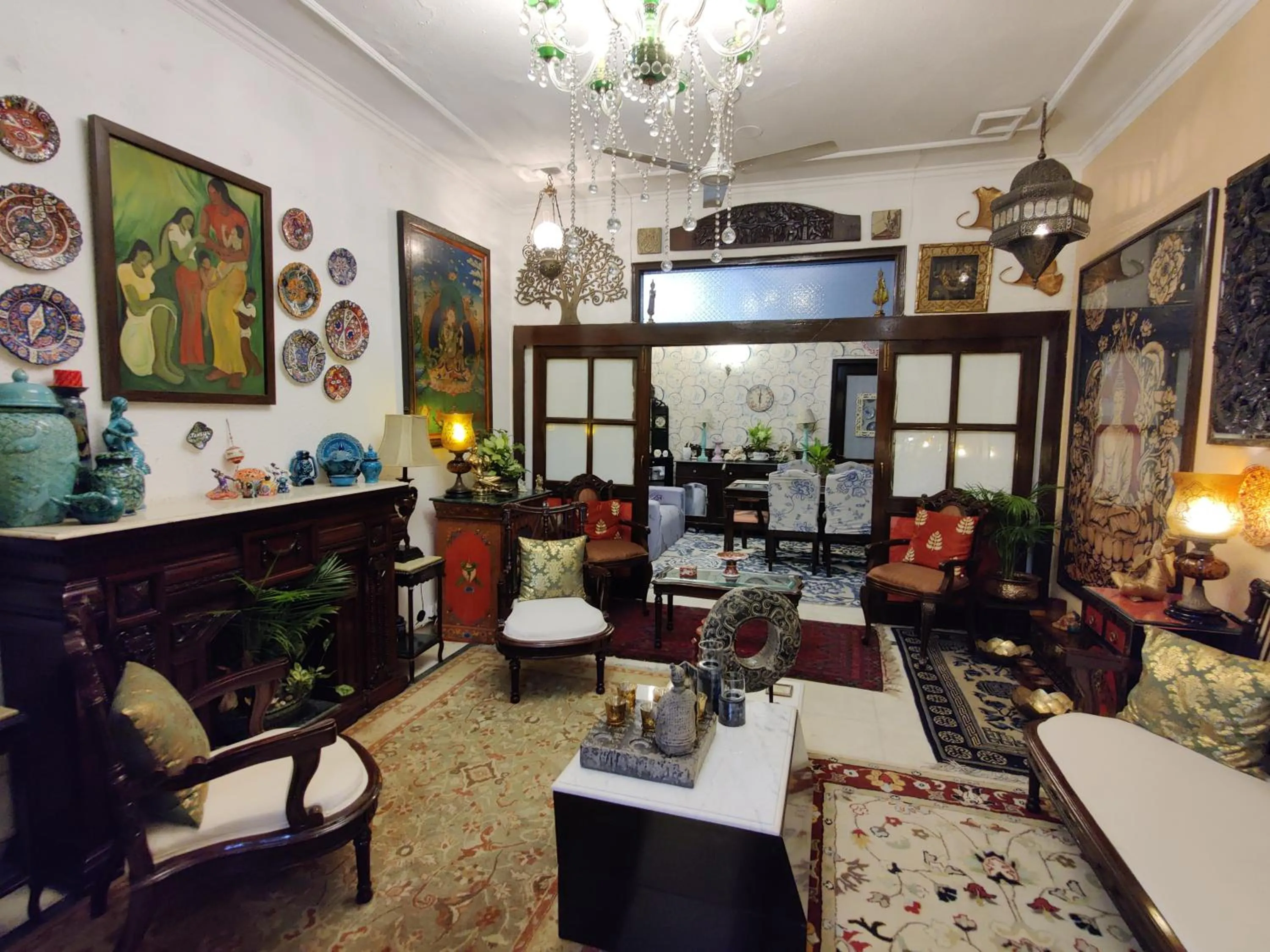 Living room in On The House - Bed and Breakfast