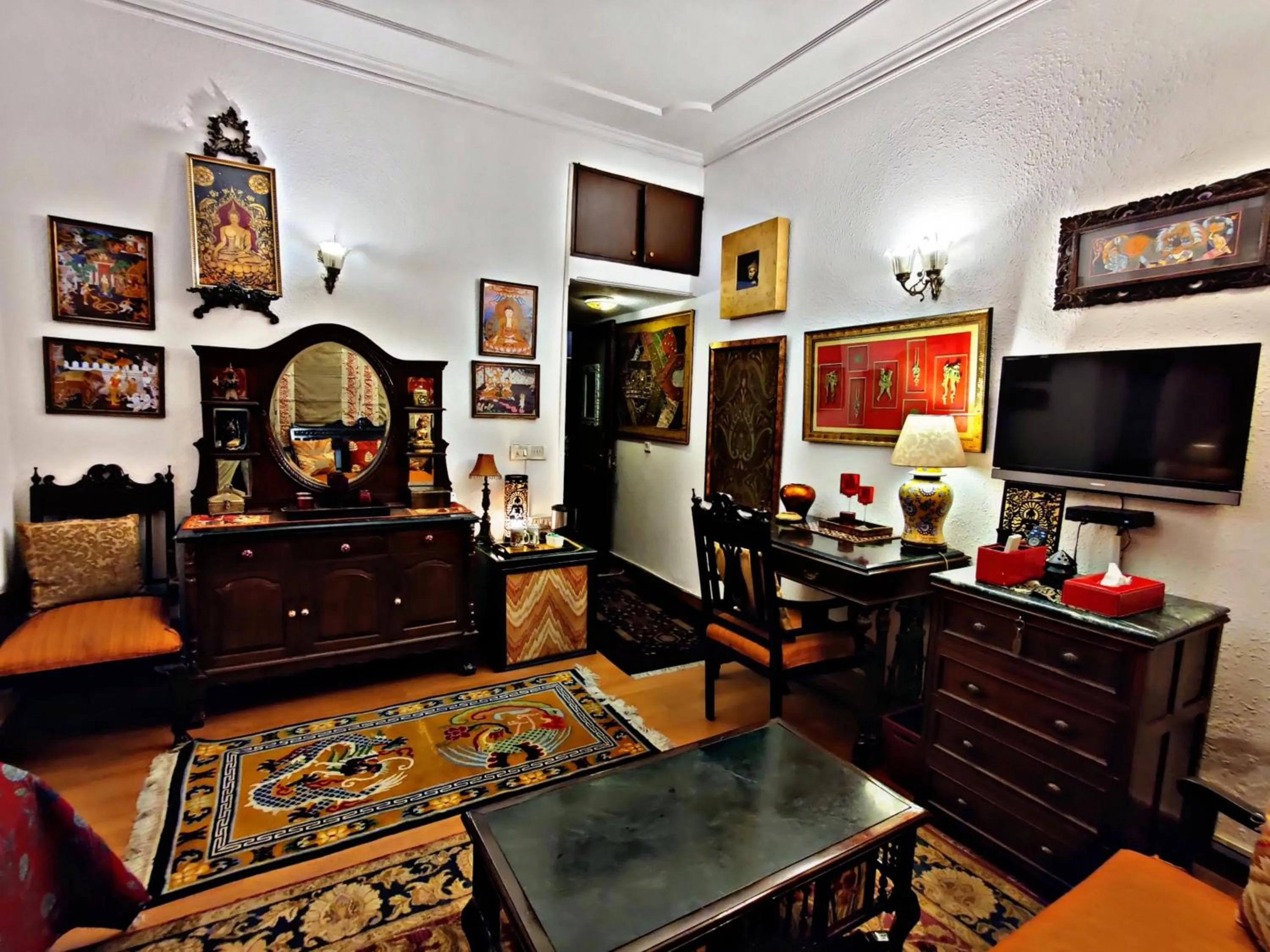 Seating area in On The House - Bed and Breakfast