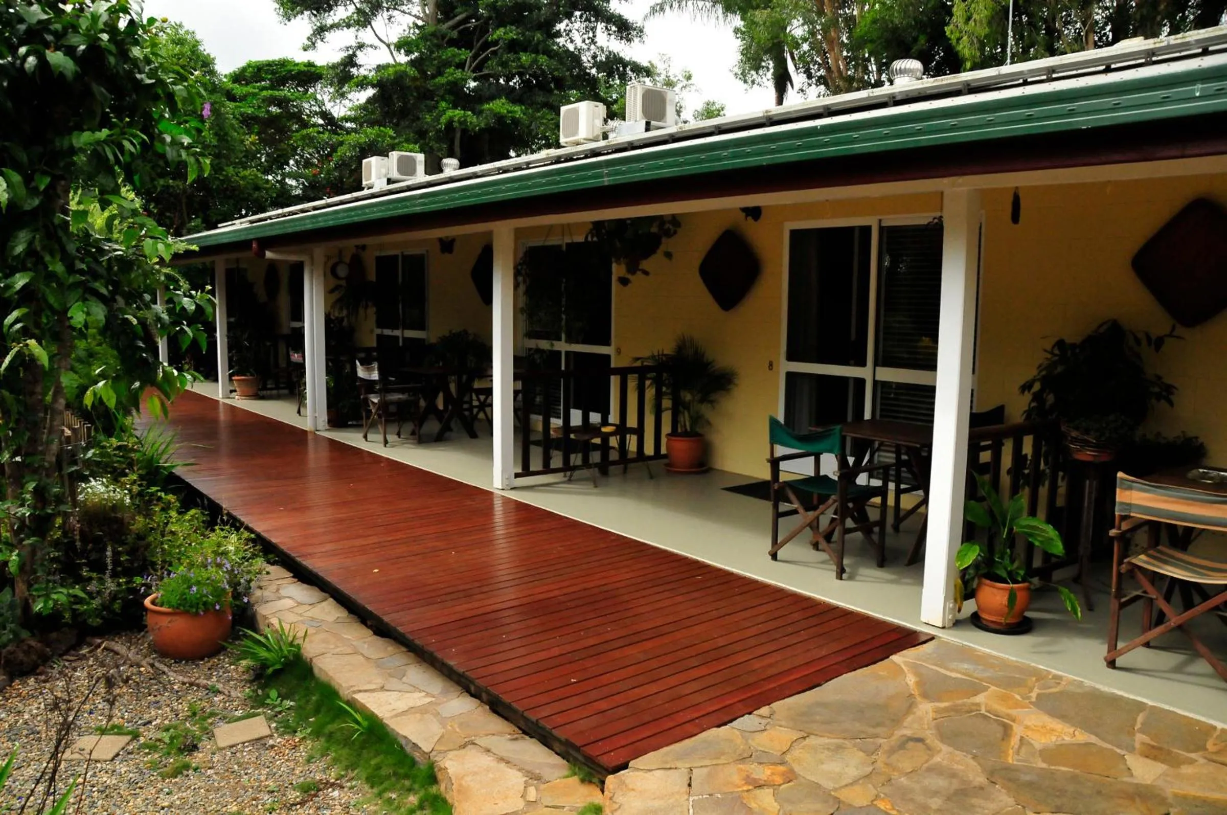 Balcony/Terrace in Kookaburra Motel Yungaburra