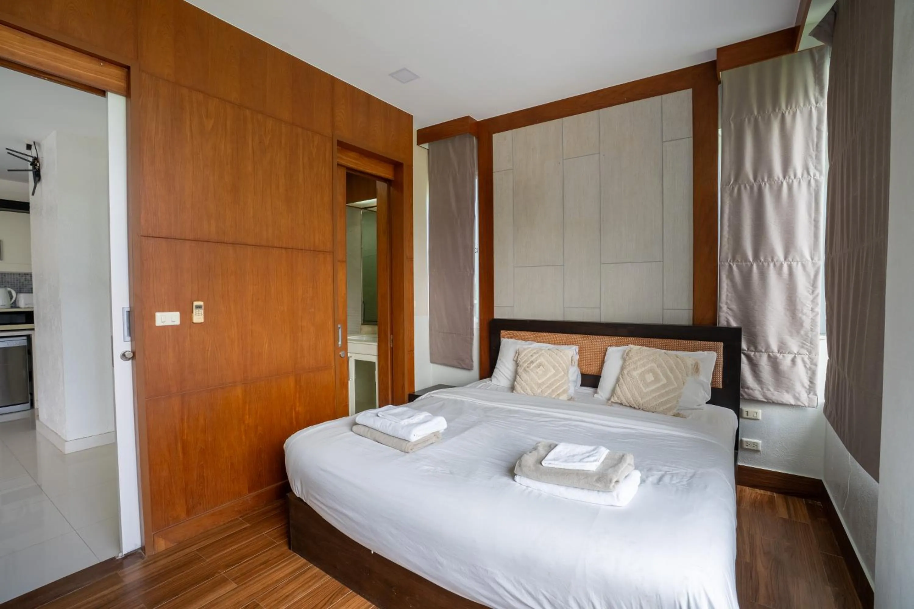 Bed in Q Kata Residence