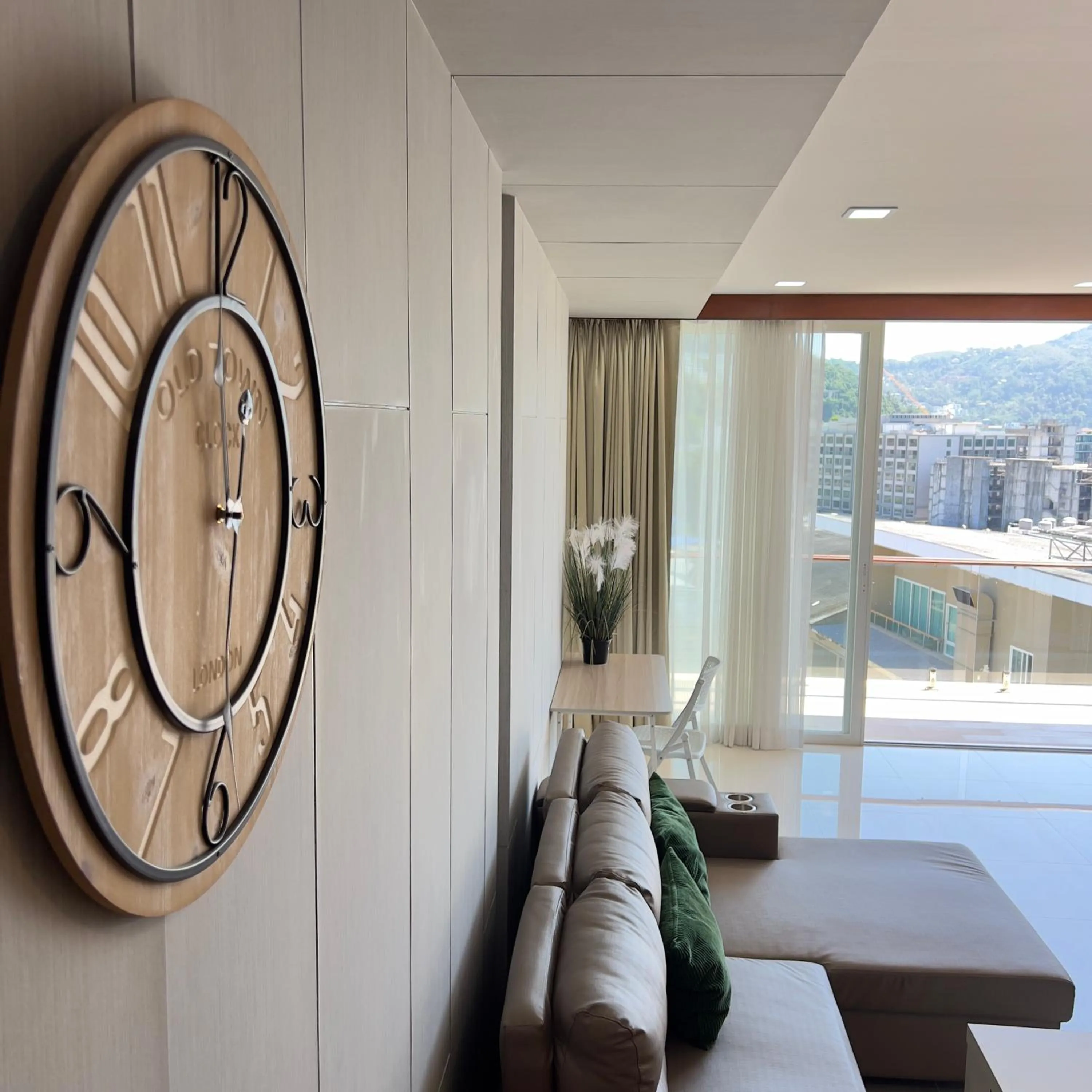 Seating area in Q Kata Residence