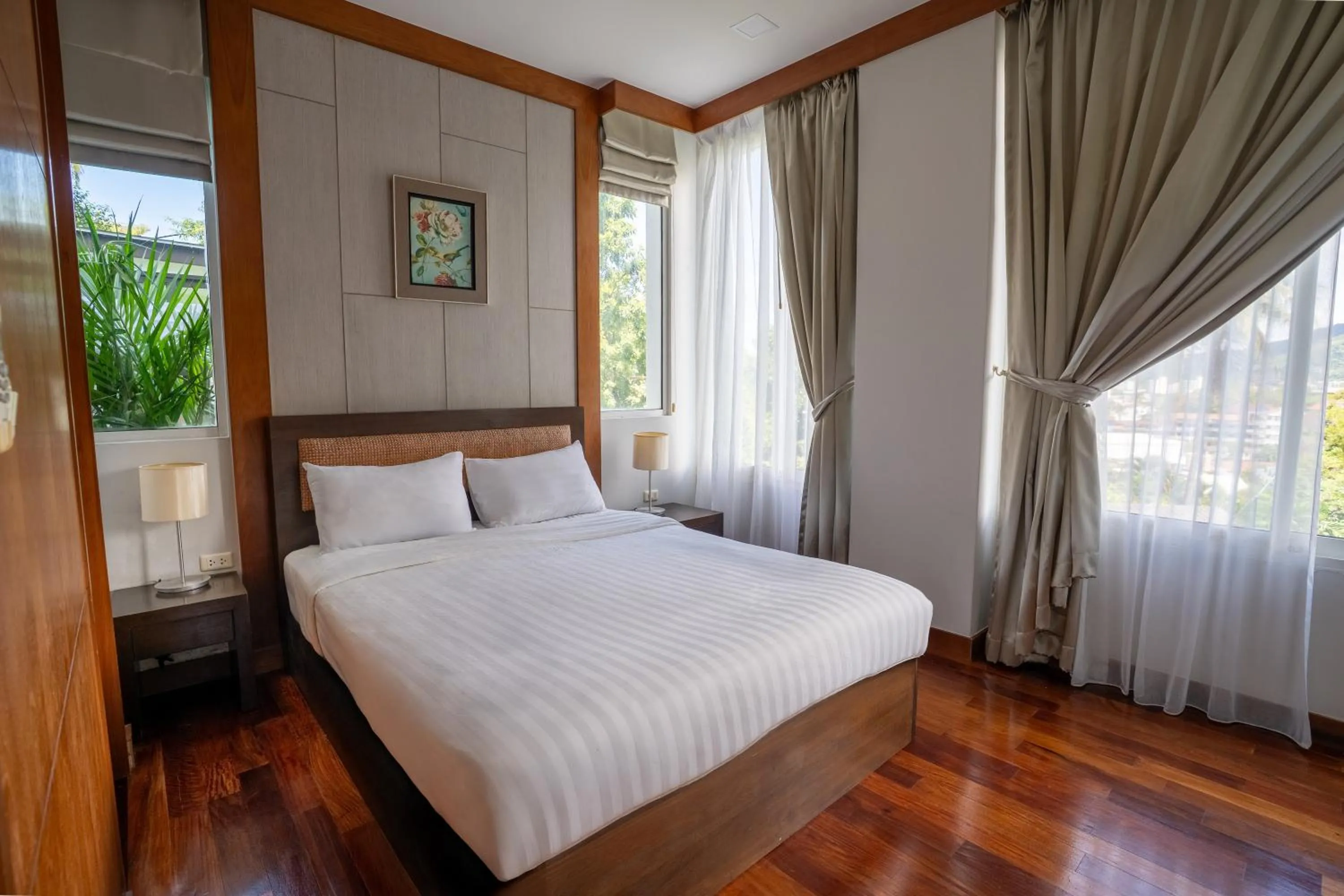 Bed in Q Kata Residence