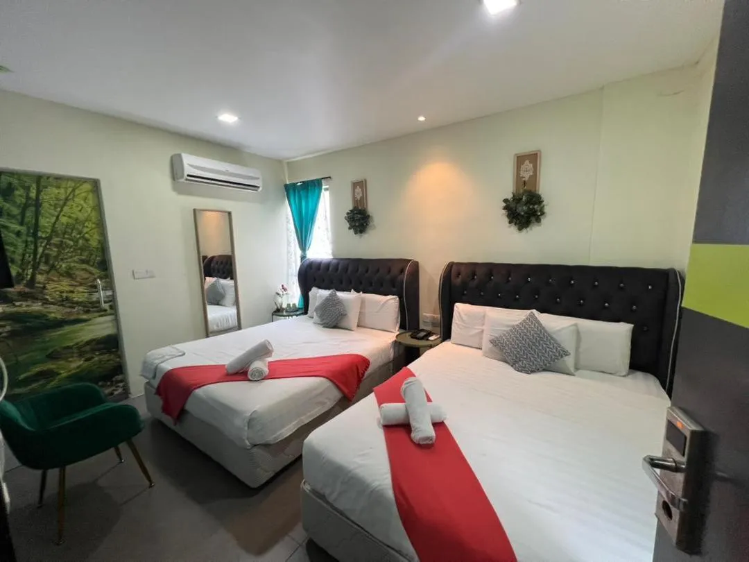 Bed in The Tree Boutique Hotel