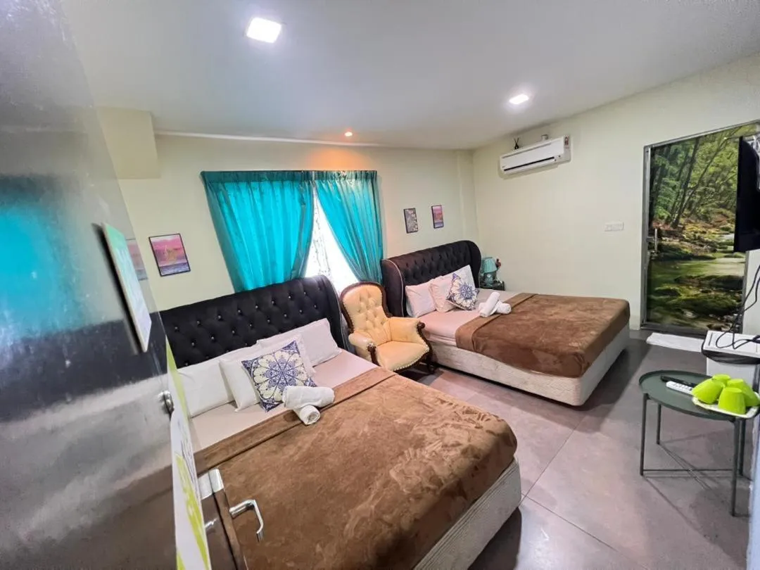 Bed in The Tree Boutique Hotel