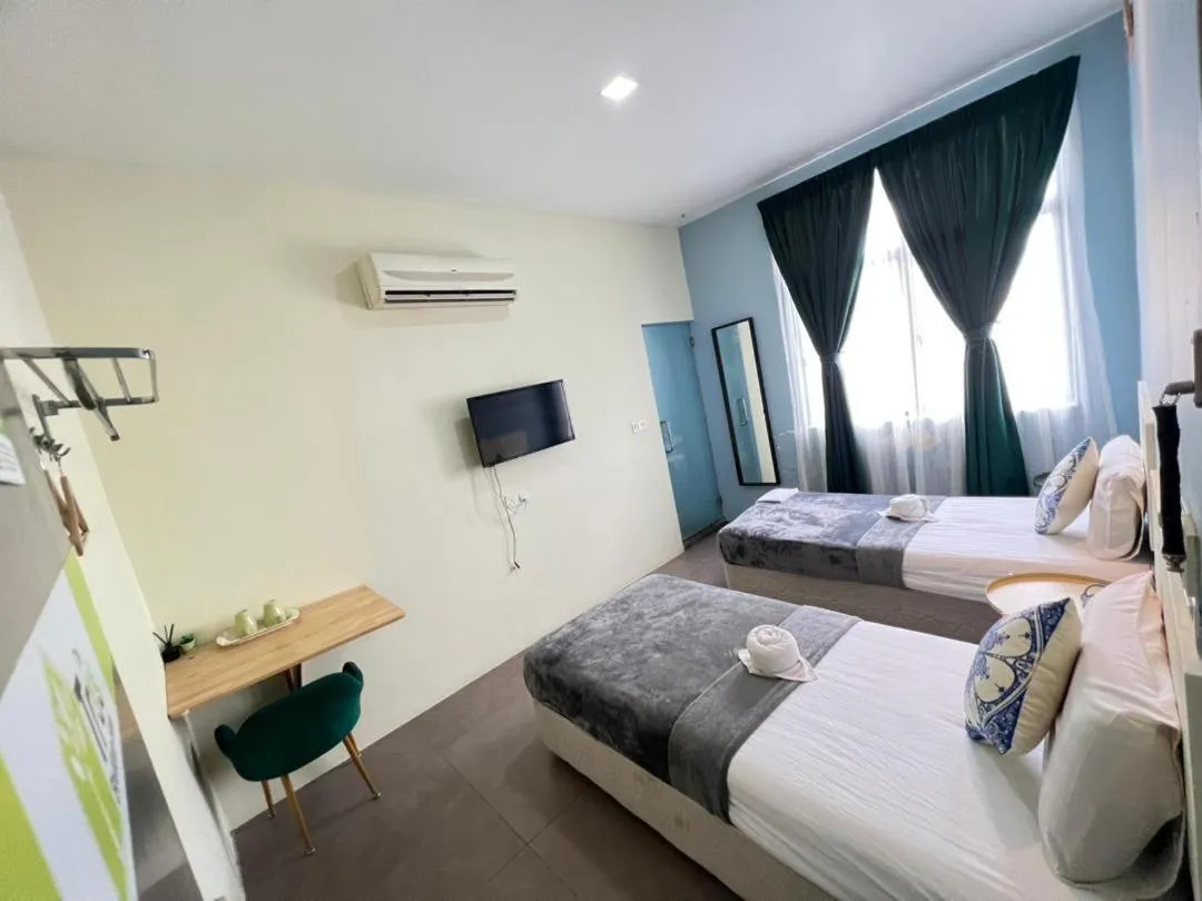 Bed in The Tree Boutique Hotel