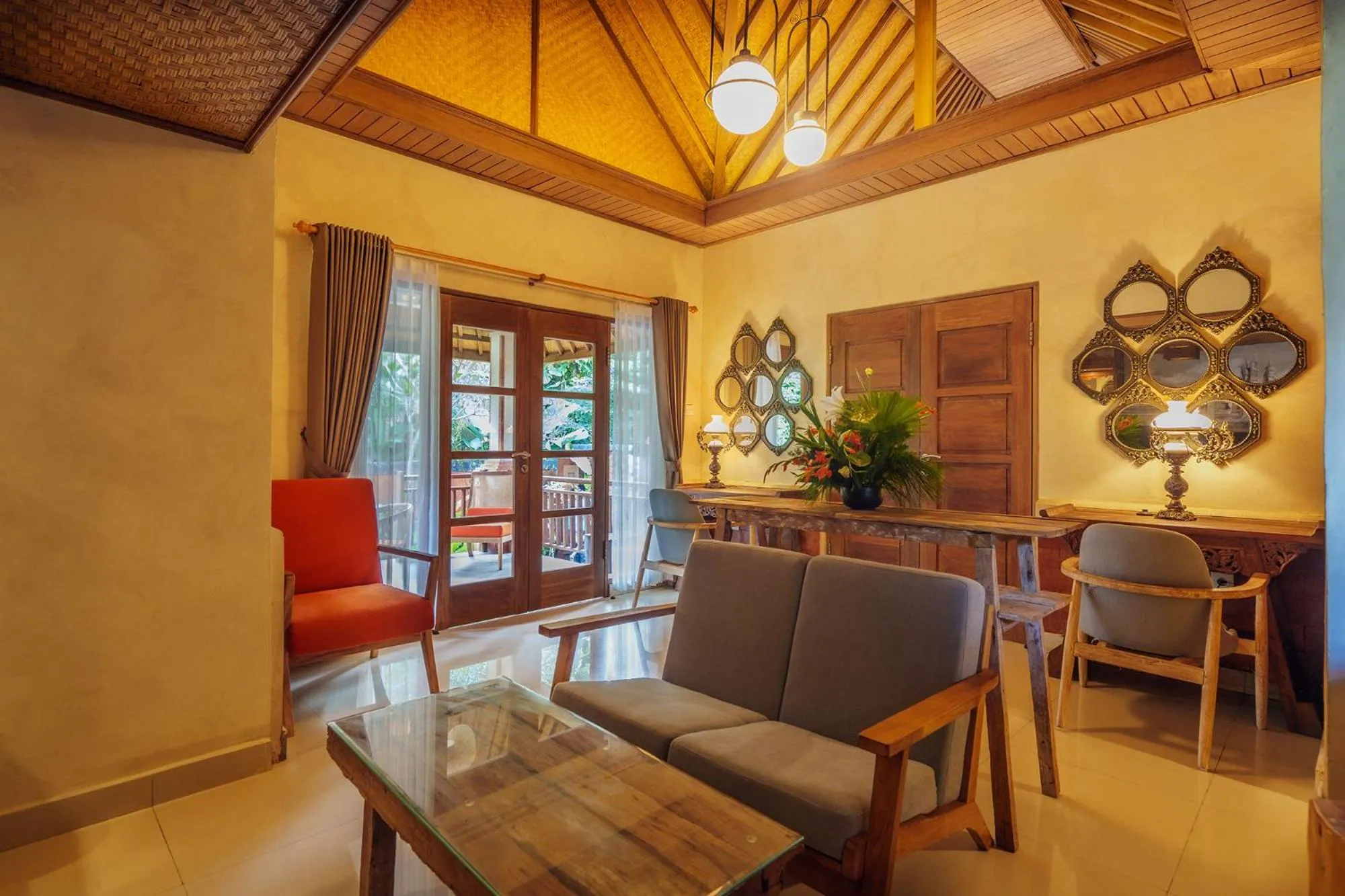 Living room in Rama Phala Resort & Spa