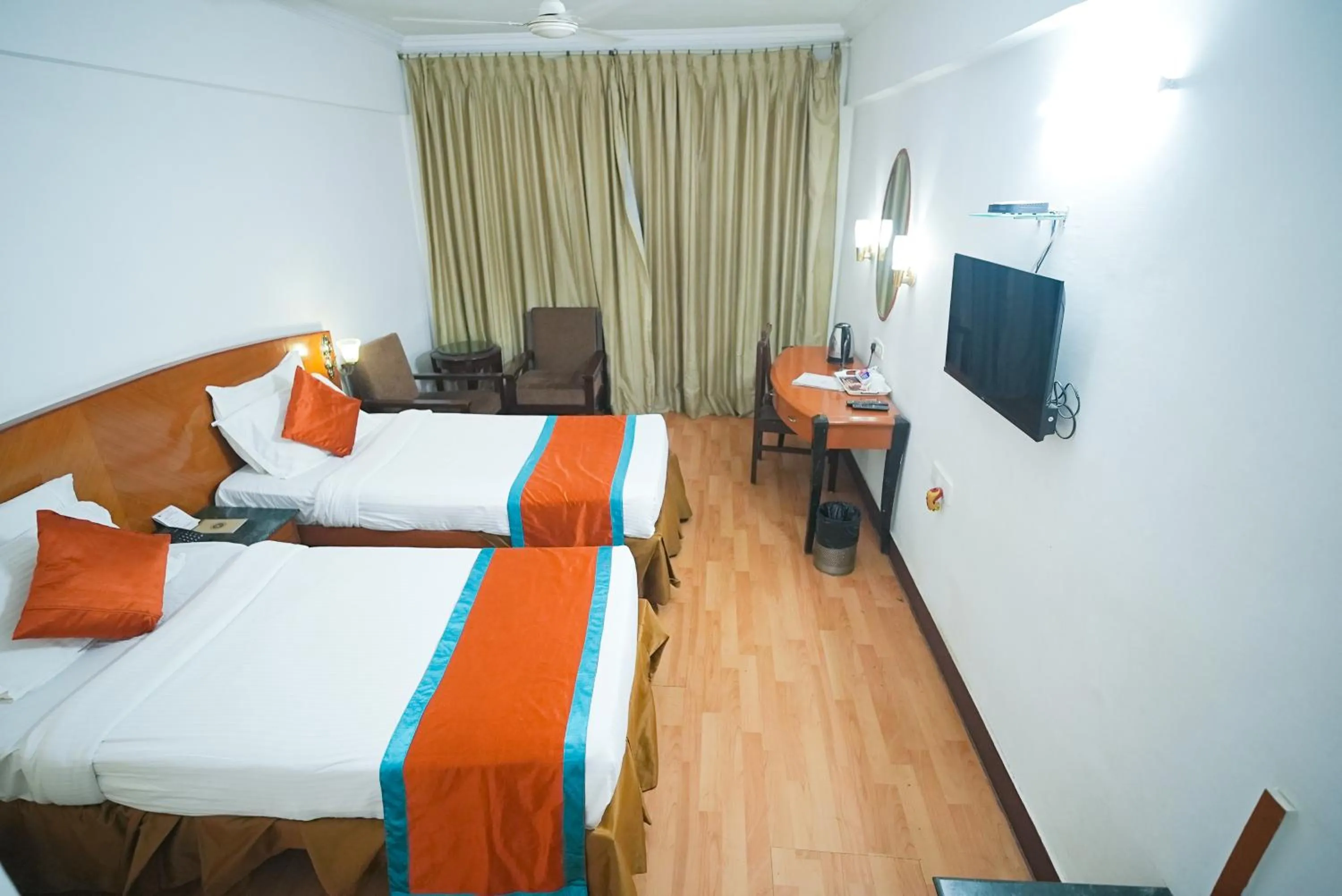 Bedroom, Bed in Ramee Guestline Tirupati