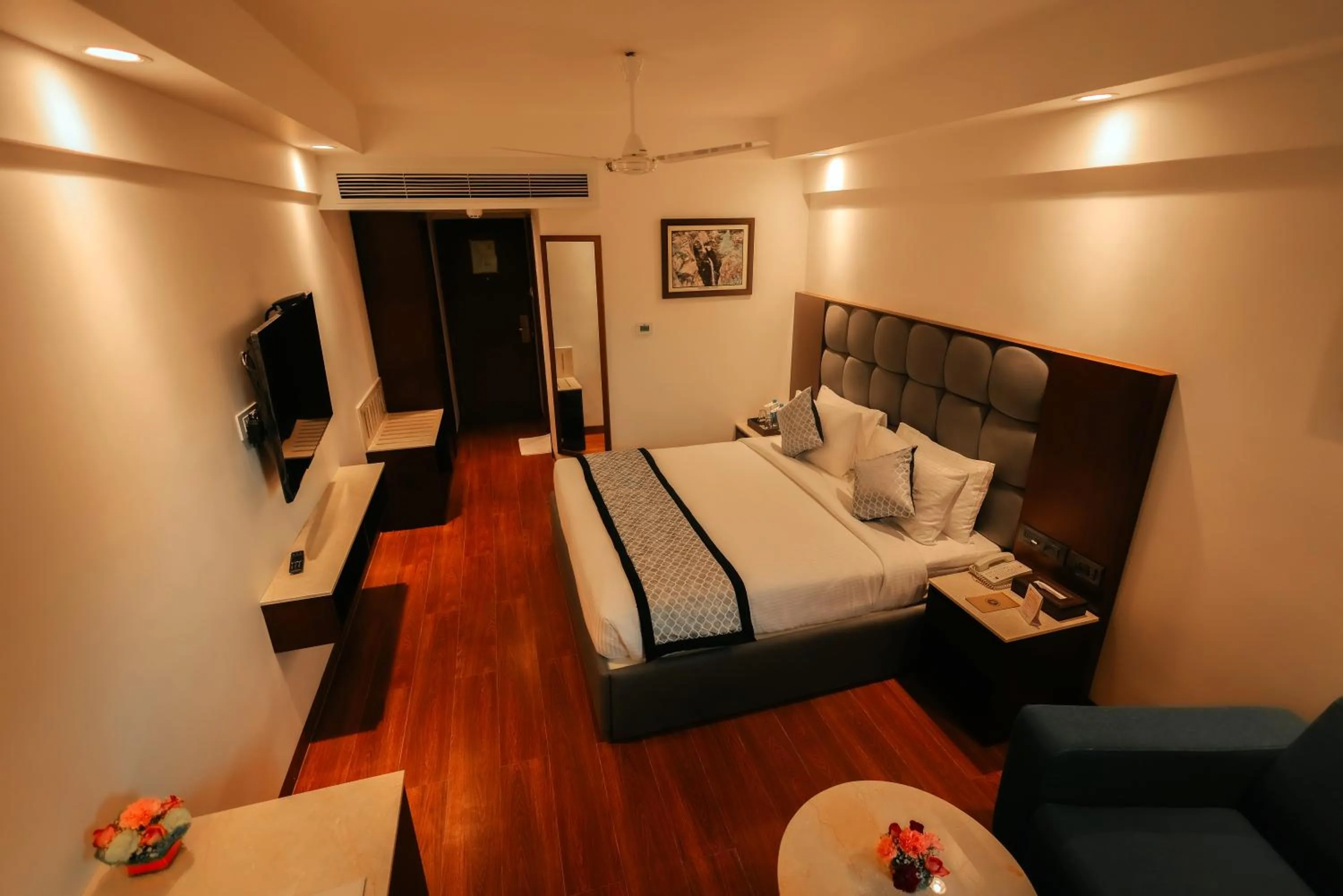 Bedroom, Bed in Ramee Guestline Tirupati