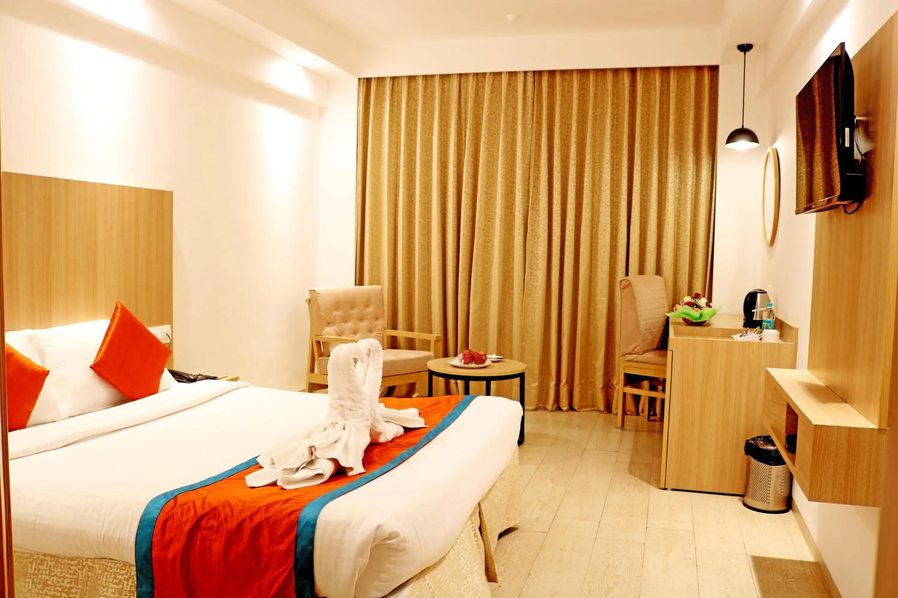 Bed in Ramee Guestline Tirupati