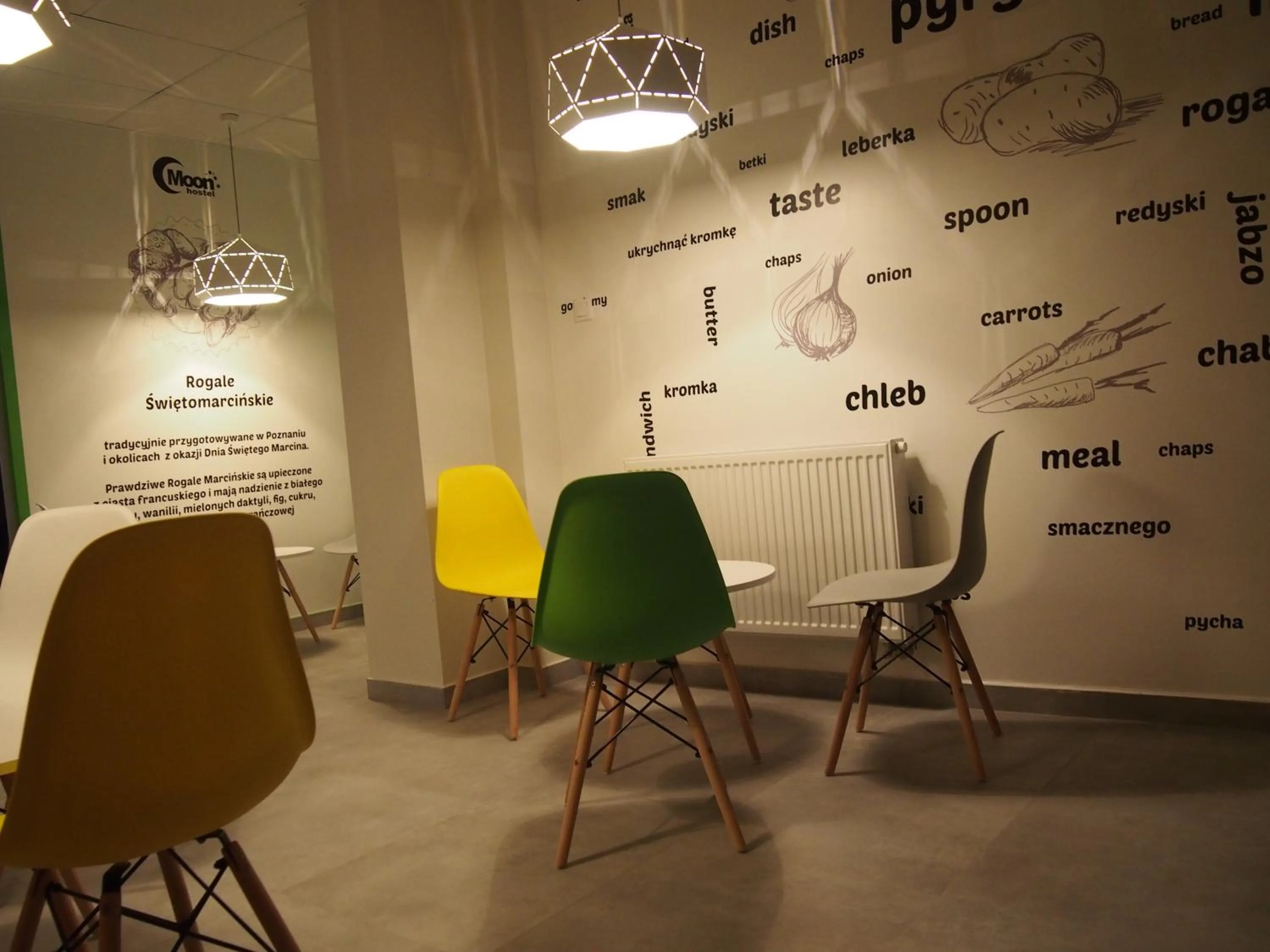 Food and drinks in Moon Hostel Poznań